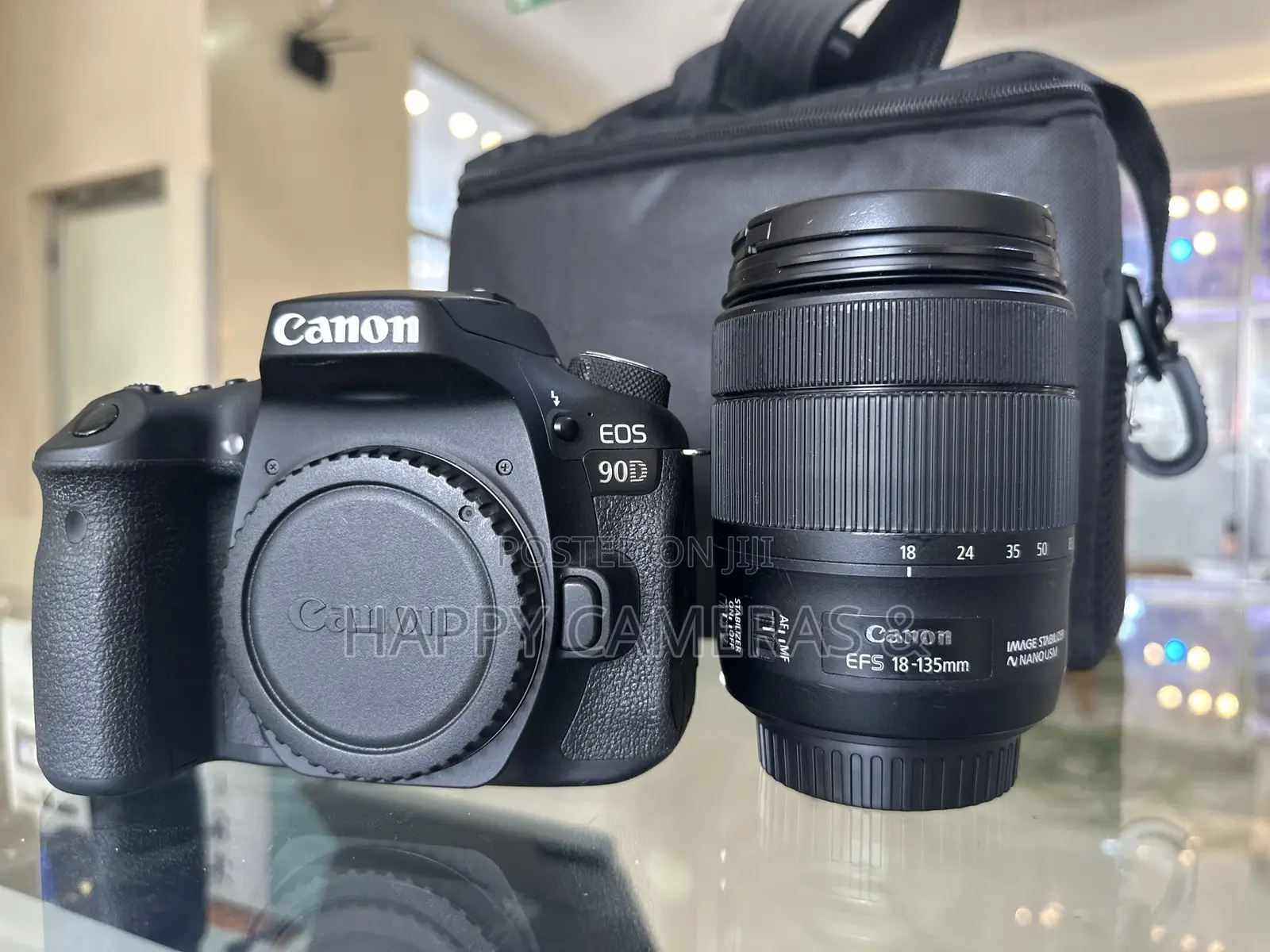 Canon 90d 18-135mm Usm Lens