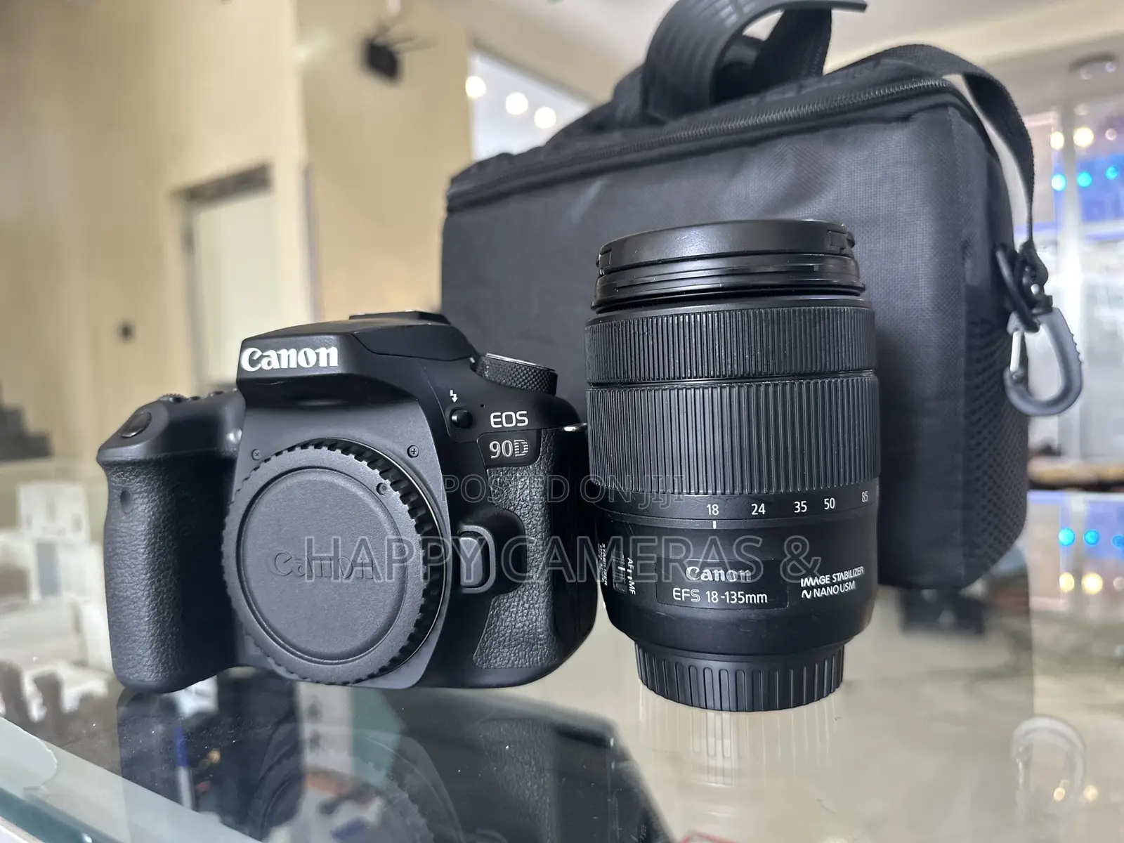 Canon 90d 18-135mm Usm Lens