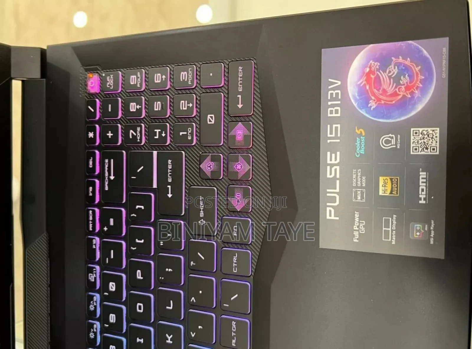 New Laptop MSI Pulse GL76 32GB Intel Core I9 SSD 1T