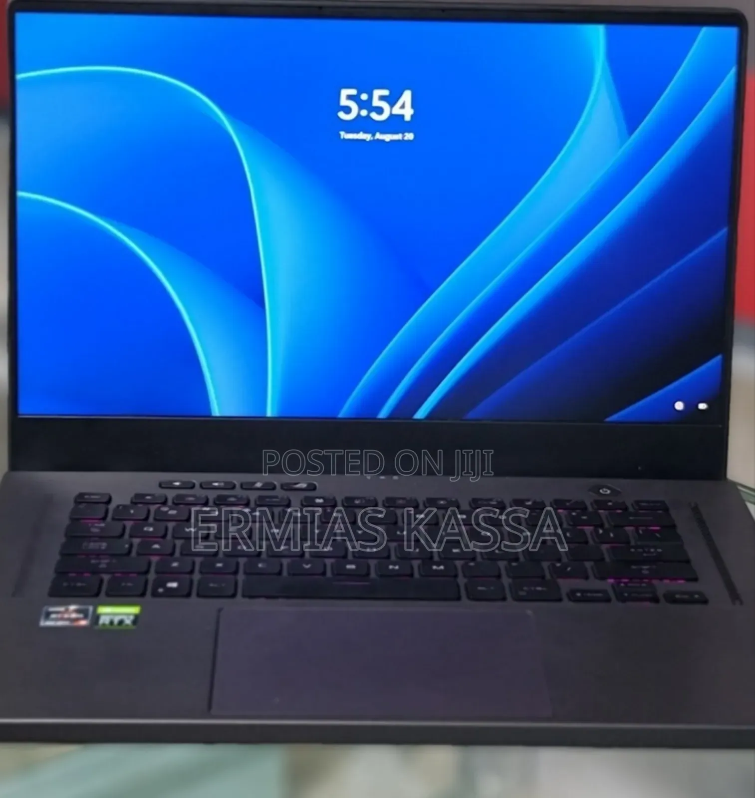 New Laptop Asus ROG Zephyrus G15 16GB AMD Ryzen 9 SSD 1T