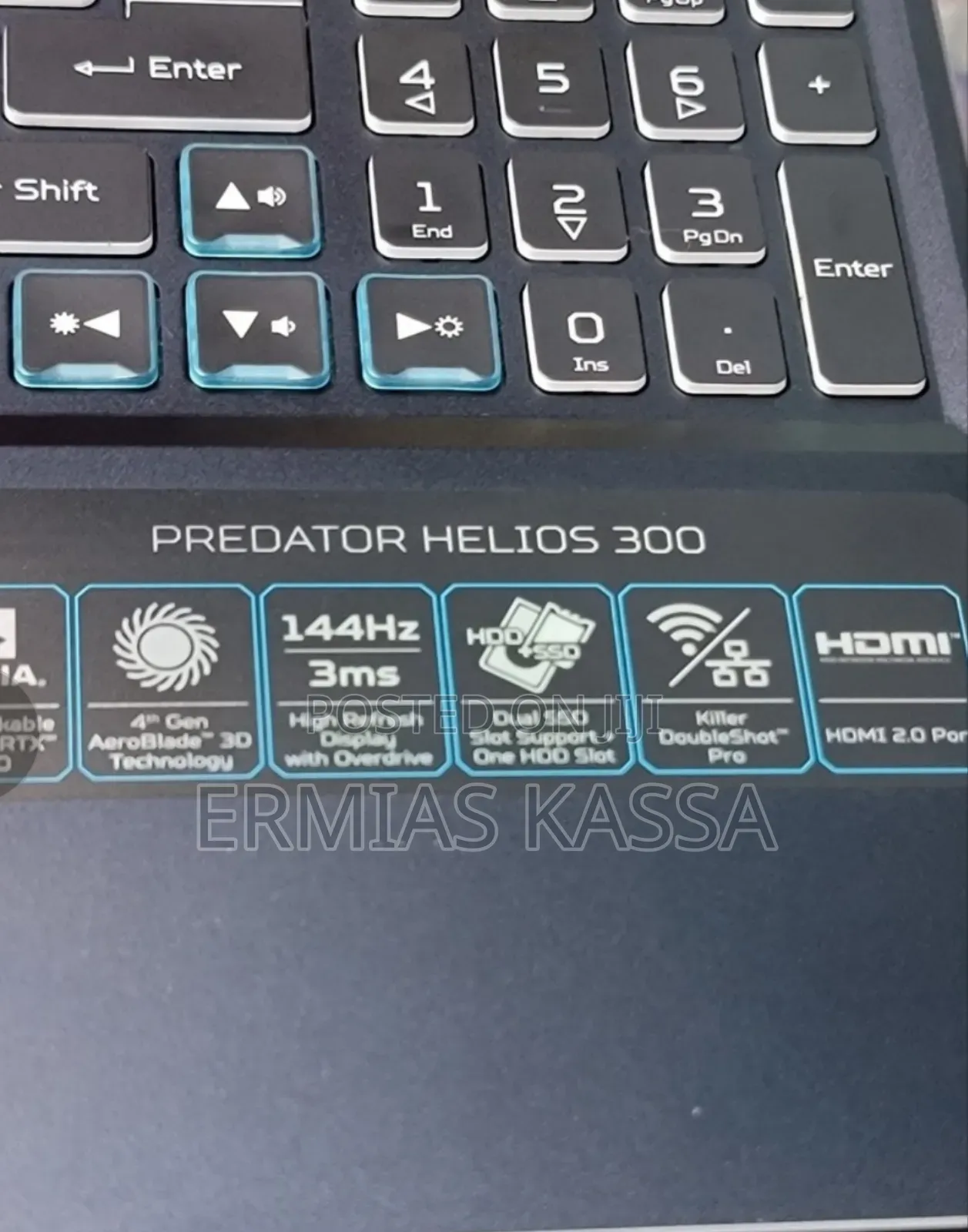 New Laptop Acer Predator Helios 300 16GB Intel Core I7 SSD 512GB