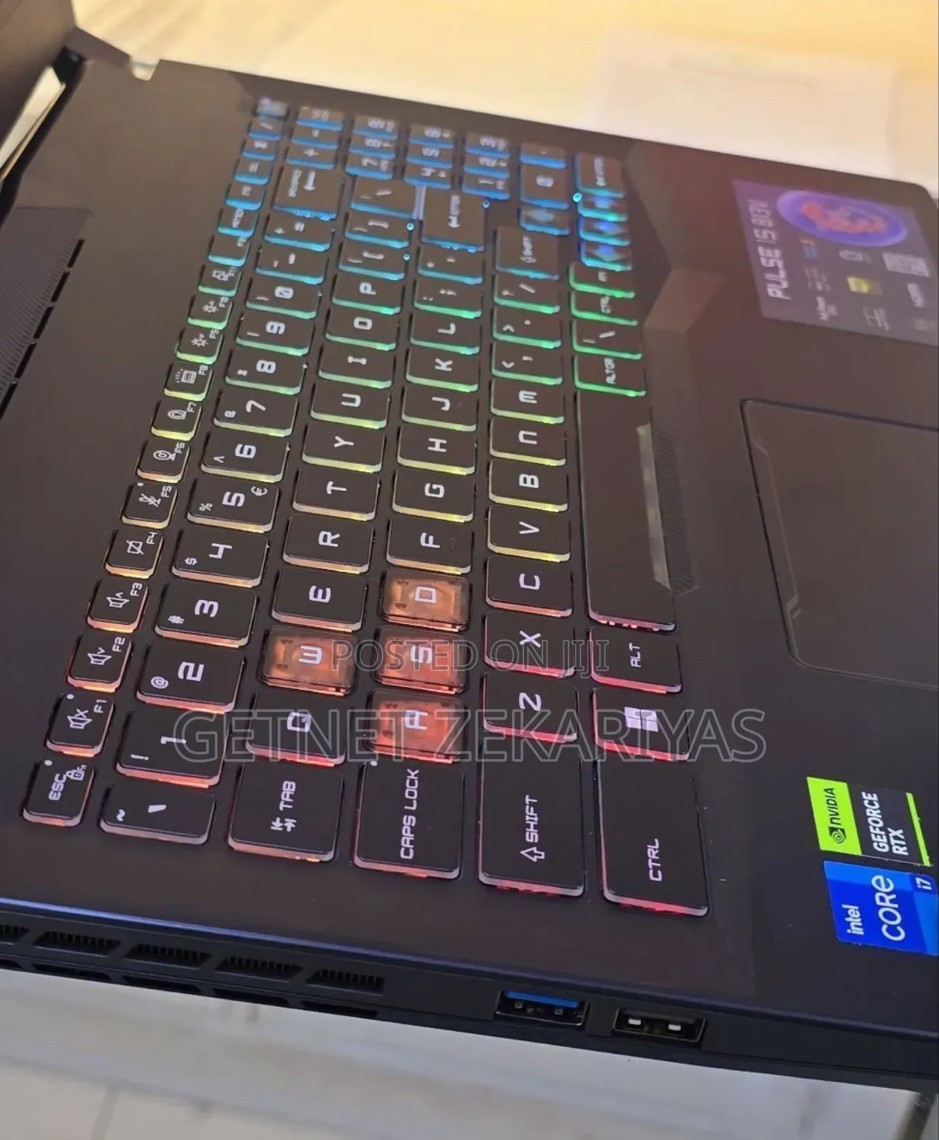 New Laptop MSI Pulse GL76 32GB Intel Core I9 SSD 1T