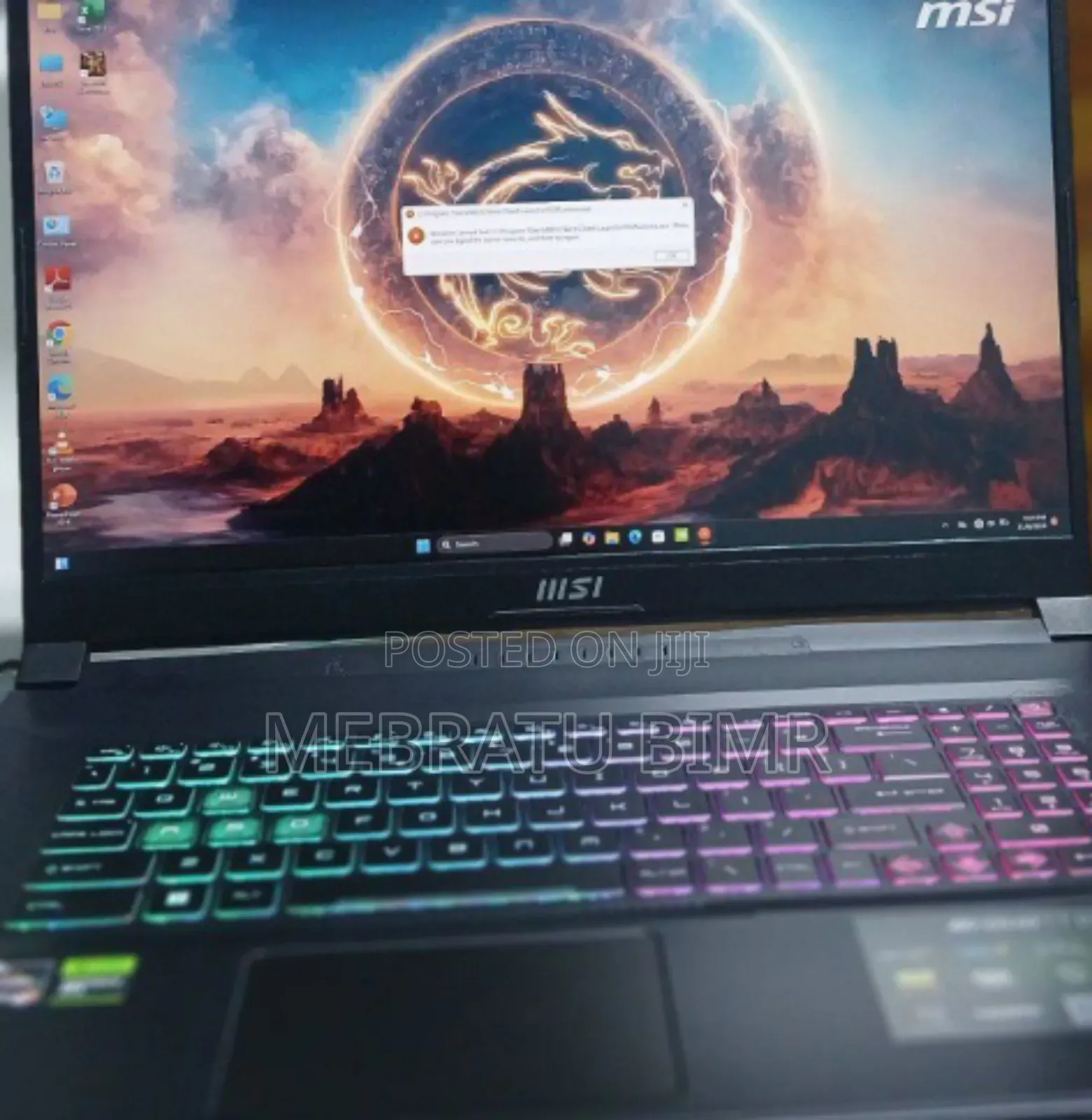 New Laptop MSI CR500 16GB AMD Ryzen 7 SSD 1T