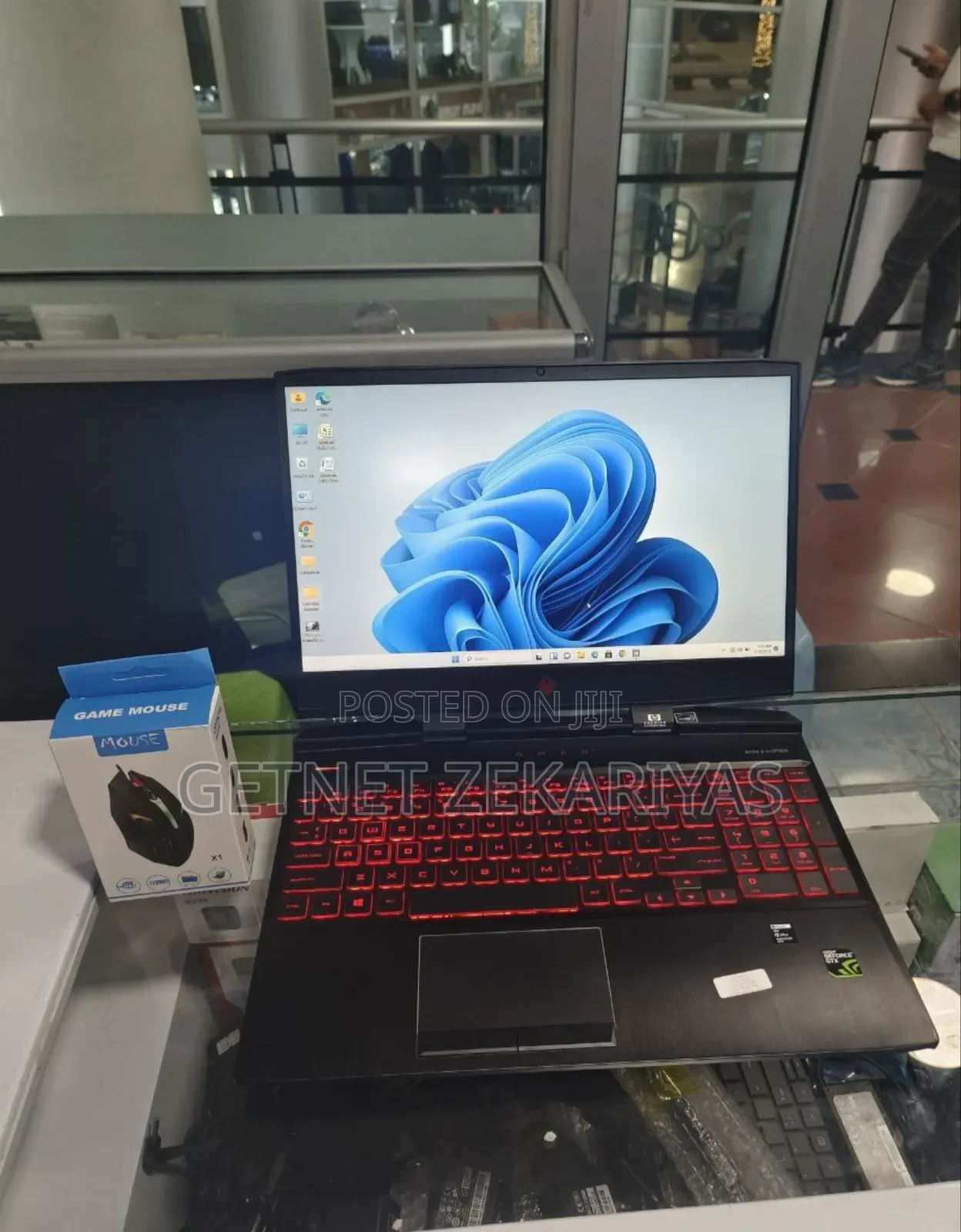 New Laptop HP Omen 15 16GB Intel Core I5 HDD+SSD 128GB