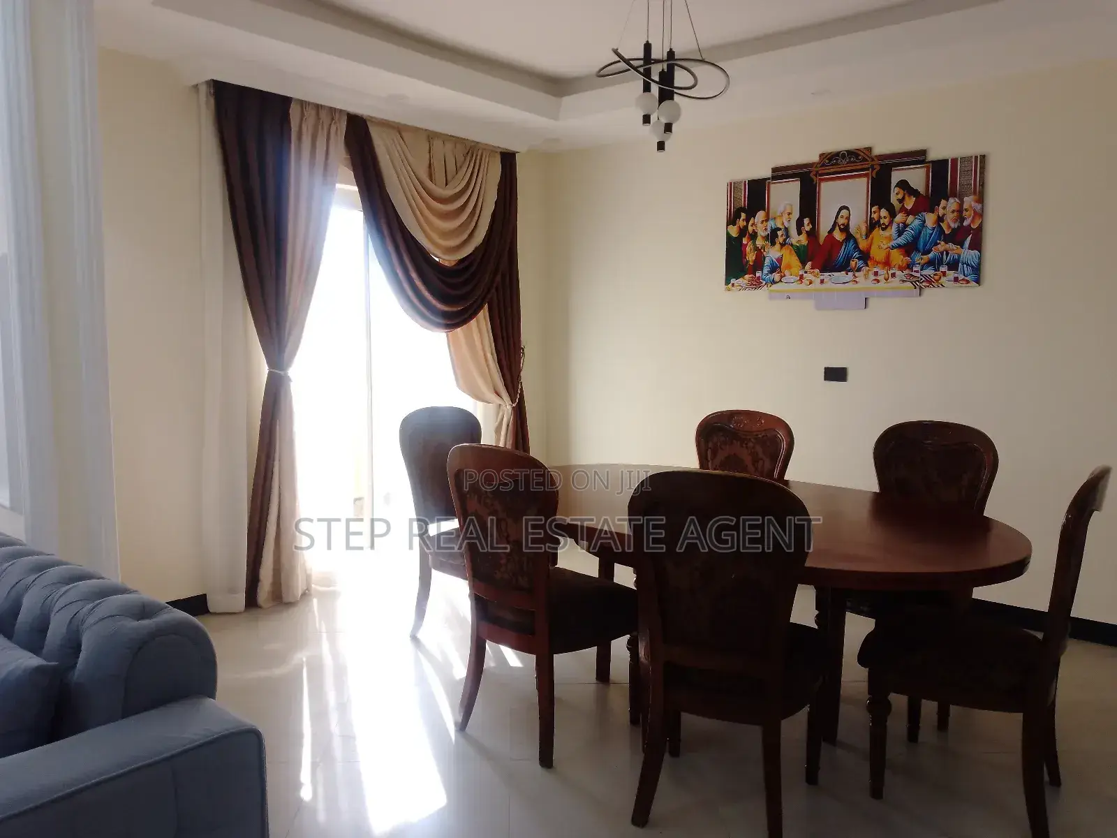 Furnished 3bdrm Apartment in Bole for rent