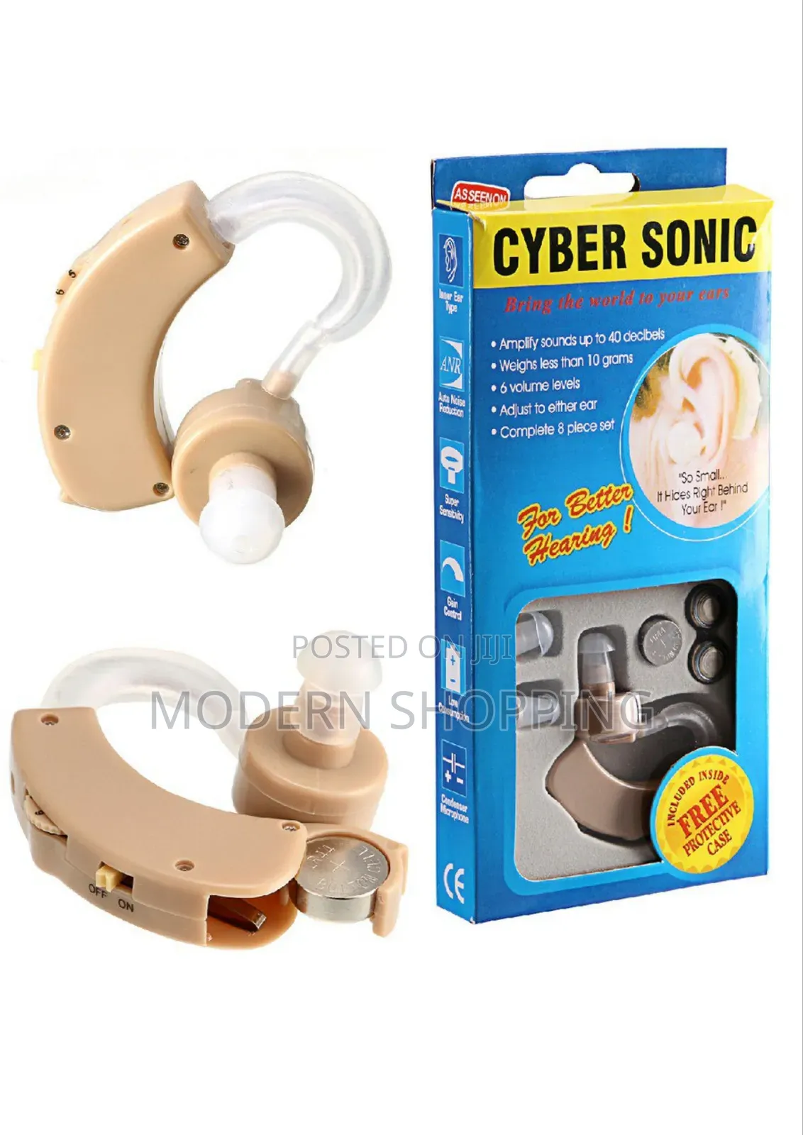 Cyber Sonic Hearing AID