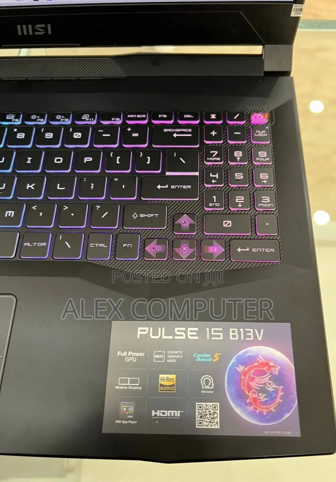 New Laptop MSI Pulse GL66 32GB Intel Core I9 SSD 1T