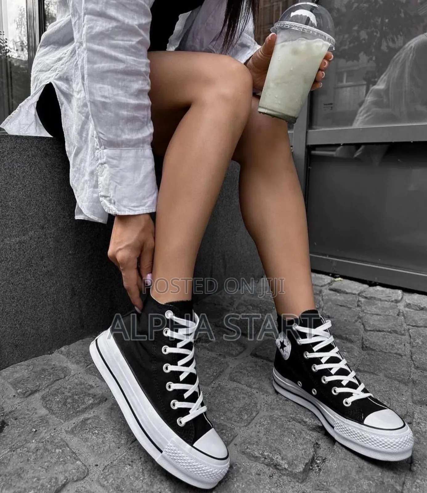 #Converse All Star #Platform #ሸራ #High Shoes for Women