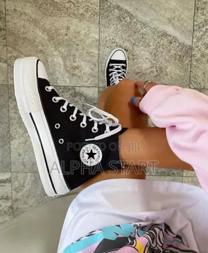 #Converse All Star #Platform #ሸራ #High Shoes for Women