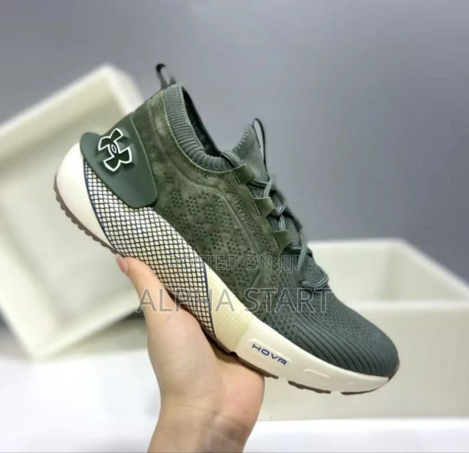 Under Armour Hovr #Phantom 3 "Olive" Sneaker Shoes for Men's