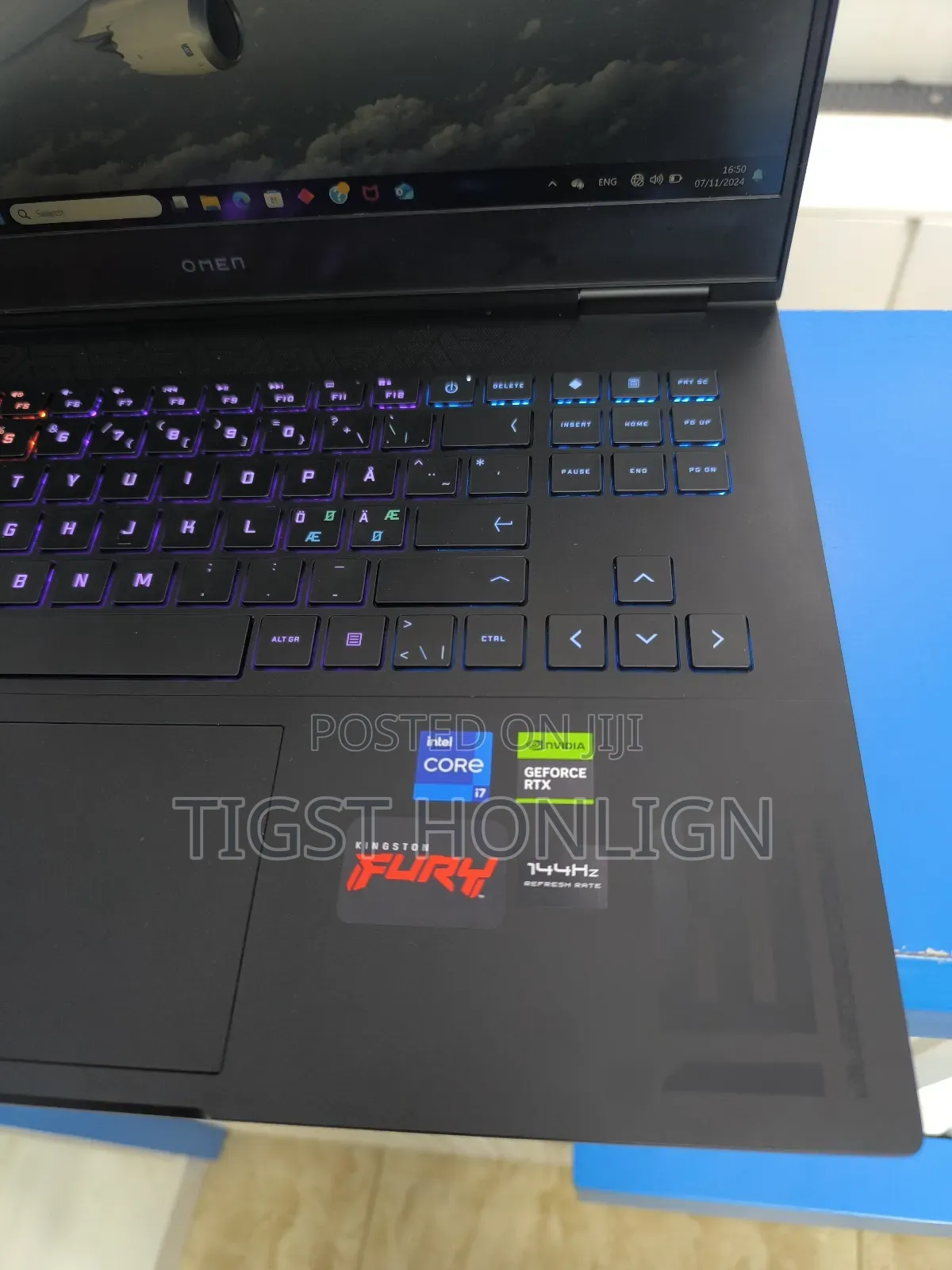 New Laptop HP Omen 16 32GB Intel Core I7 SSD 2T