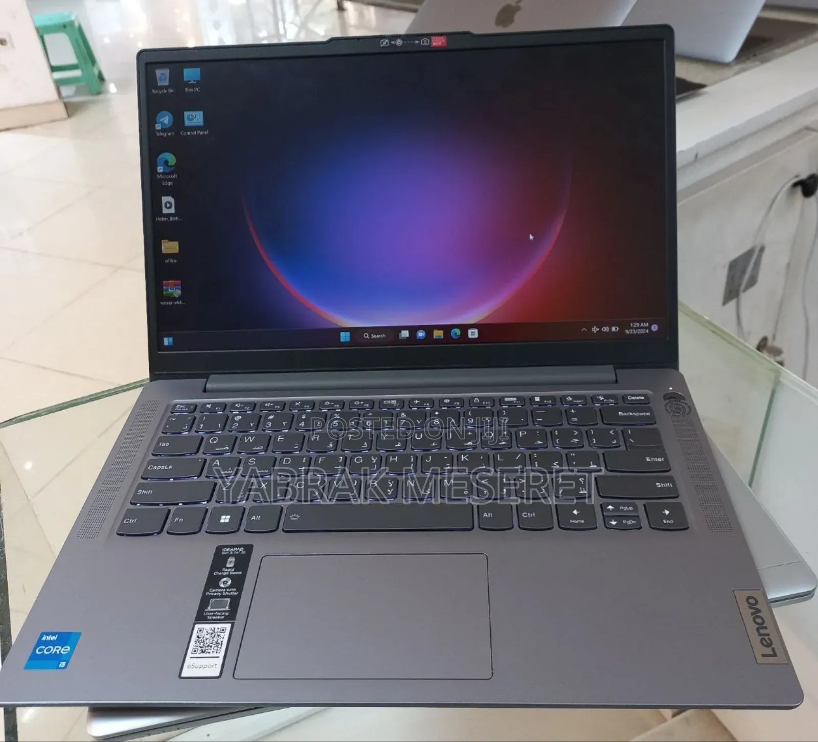 New Laptop Lenovo 16GB Intel Core I5 SSD 512GB