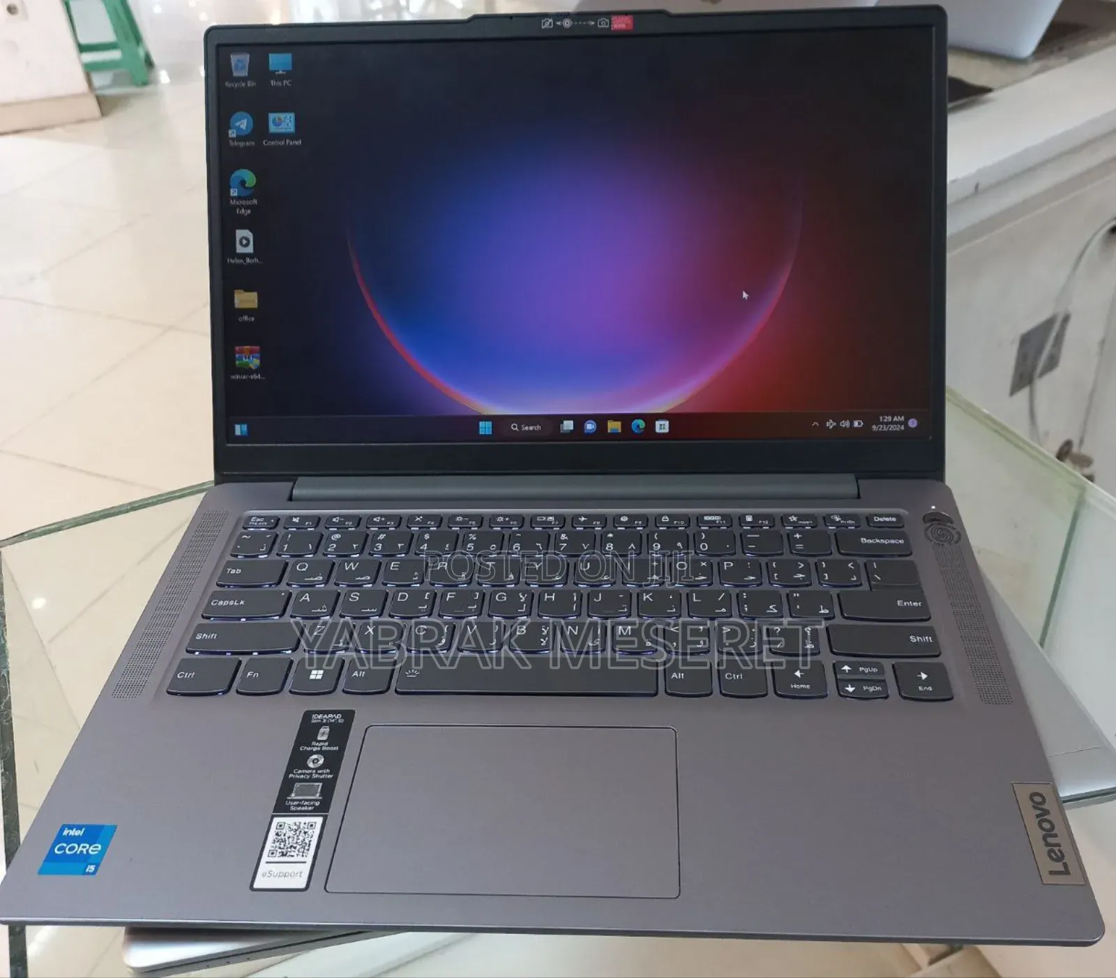 New Laptop Lenovo 16GB Intel Core I5 SSD 512GB
