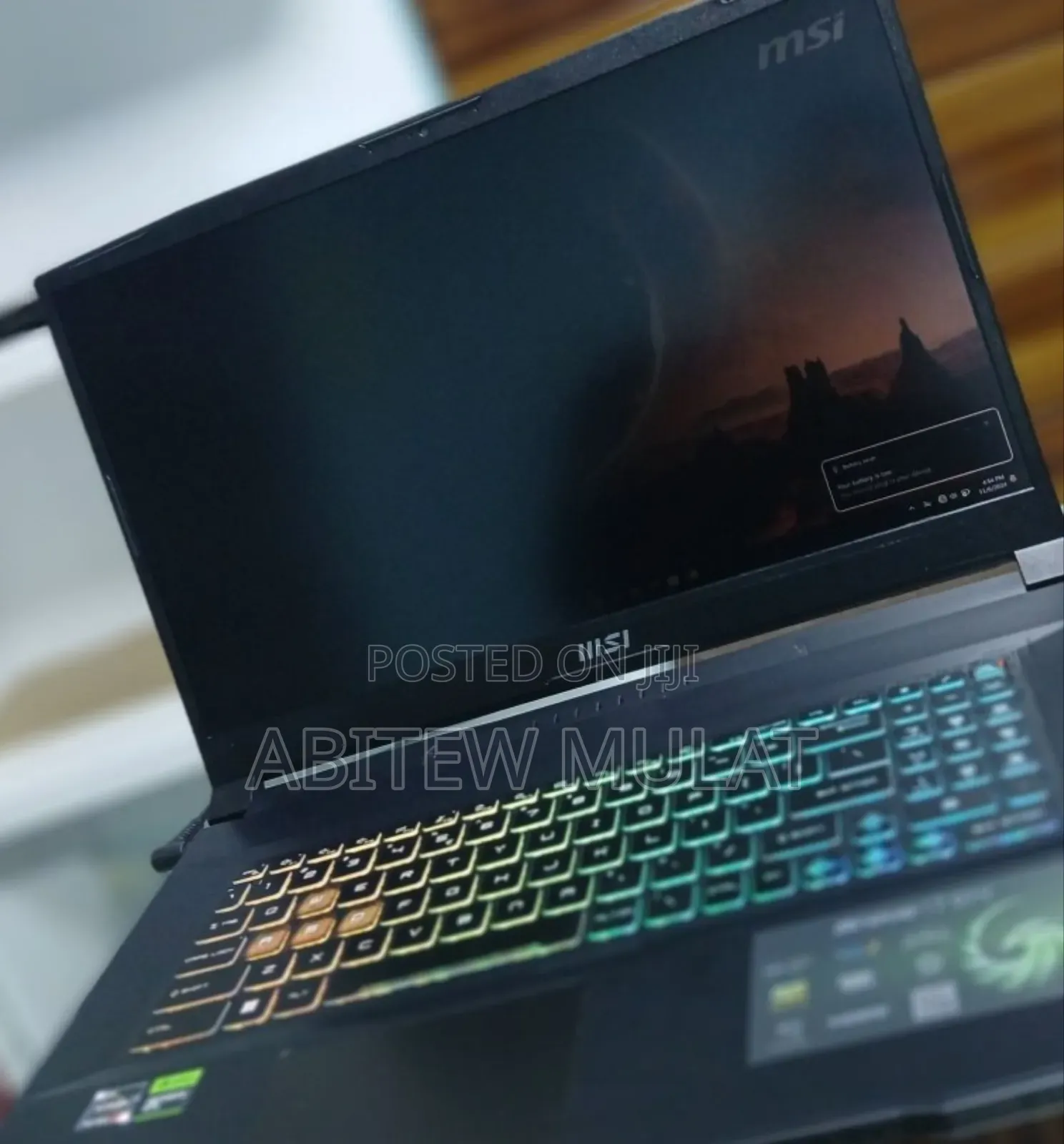 New Laptop MSI GP75 Leopard 16GB AMD Ryzen 7 SSD 1T