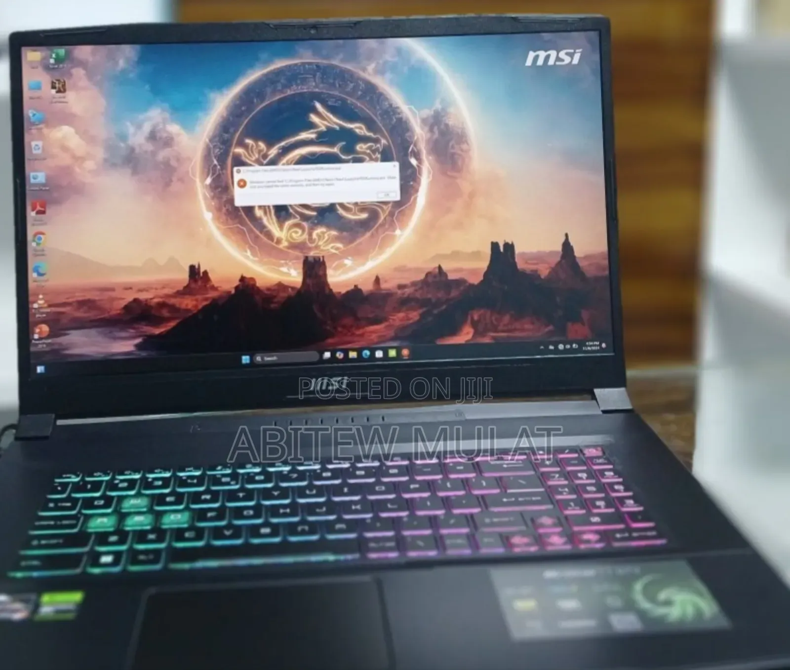 New Laptop MSI GP75 Leopard 16GB AMD Ryzen 7 SSD 1T