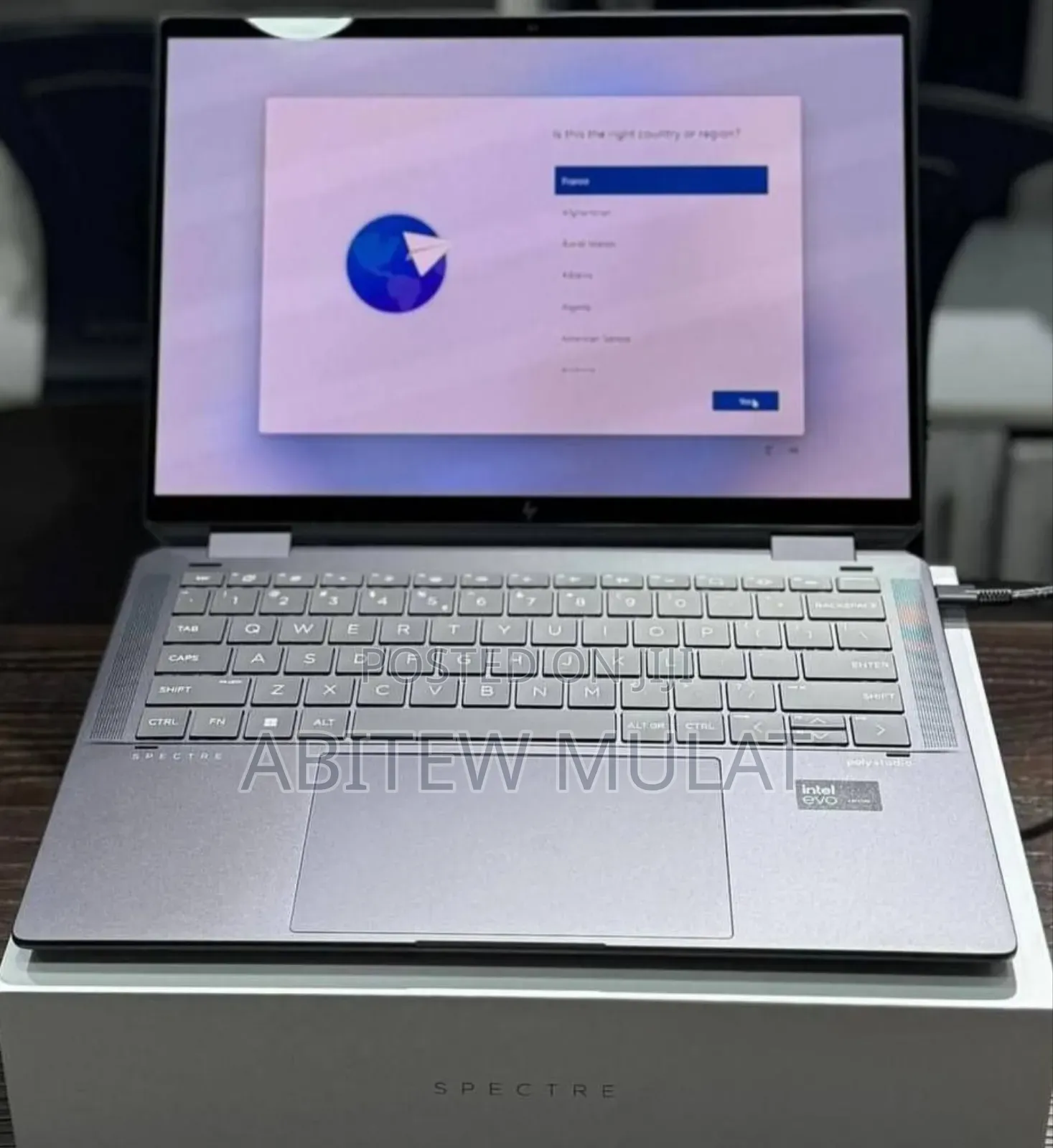 New Laptop HP Spectre X360 16GB Intel Core I7 SSD 1T