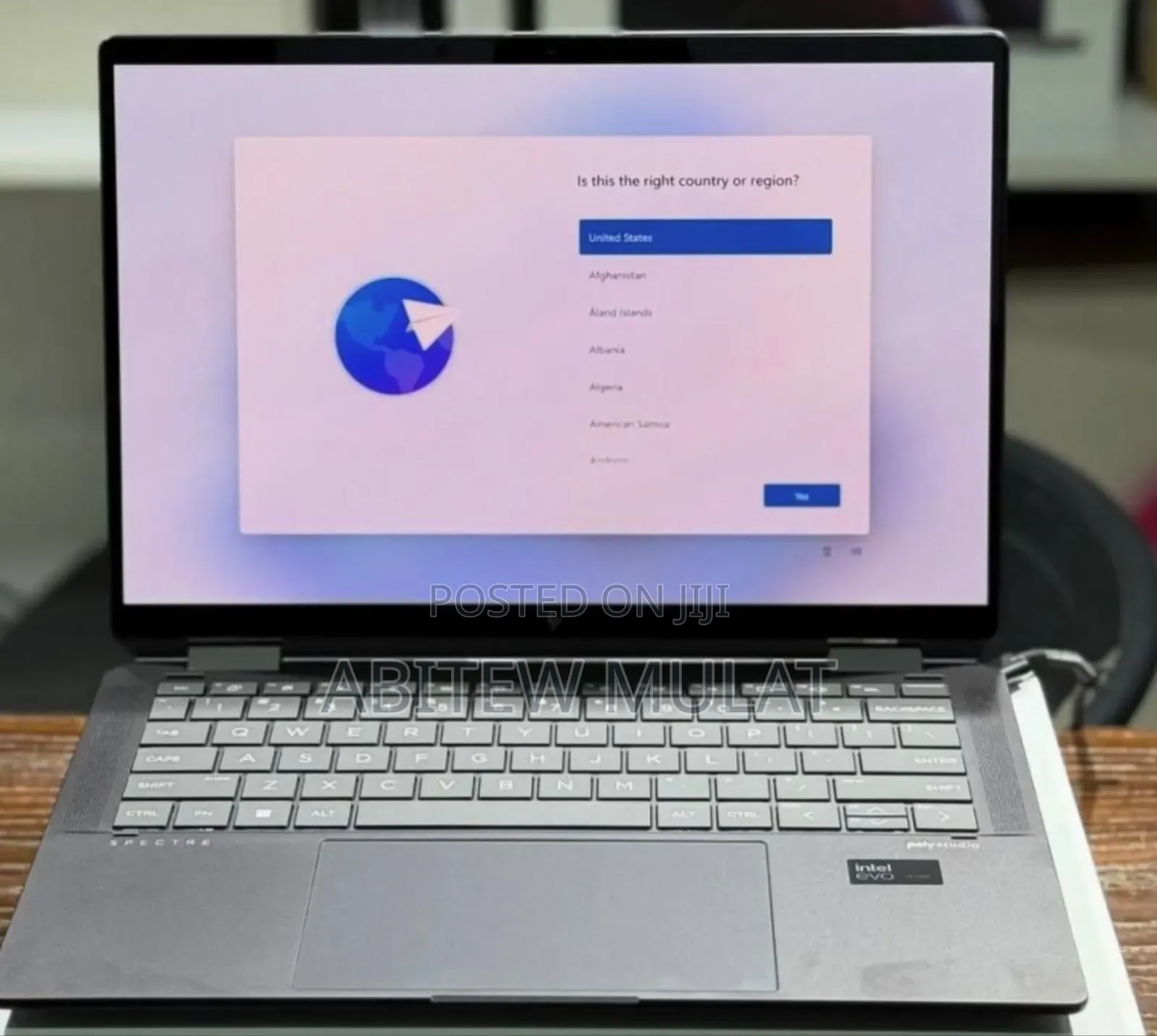 New Laptop HP Spectre X360 16GB Intel Core I7 SSD 1T