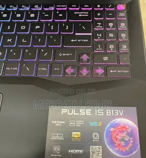 New Laptop MSI Pulse GL76 32GB Intel Core I9 SSD 1T