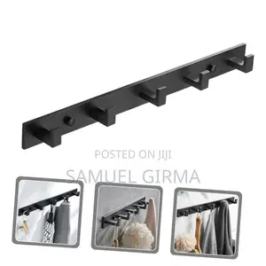 Flat Metal and Lace With 6 Over the Door Hook