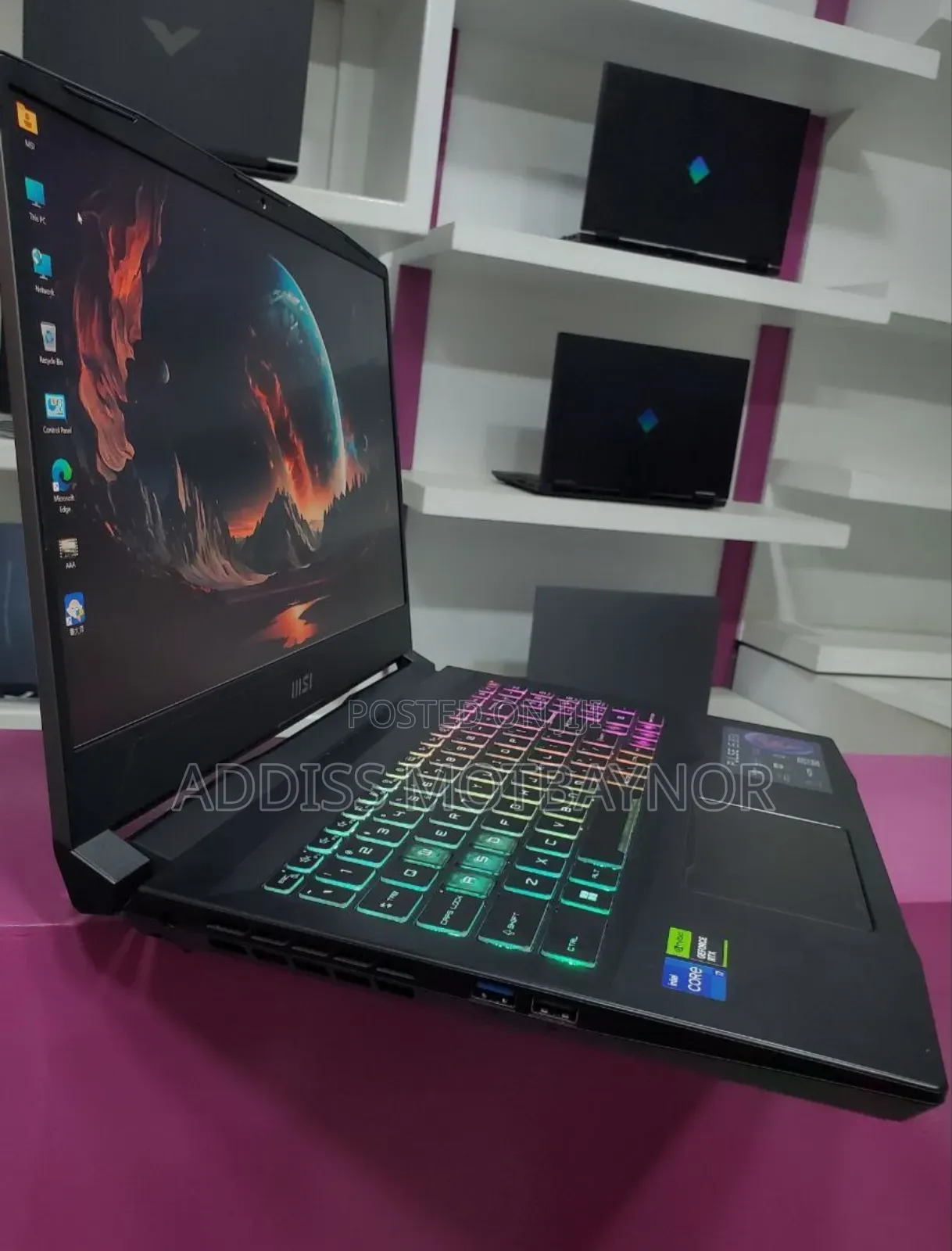 New Laptop MSI Katana GF66 16GB Intel Core I7 SSD 1T