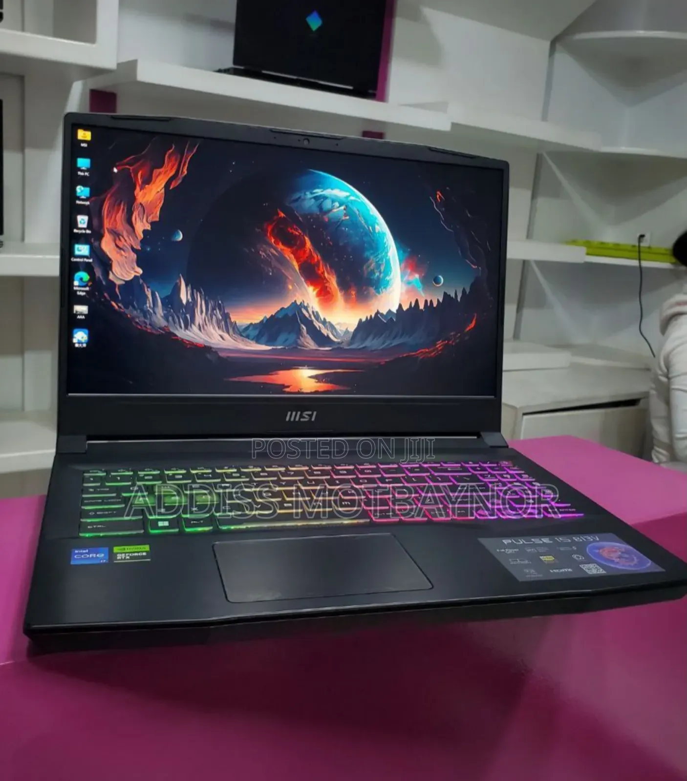 New Laptop MSI Katana GF66 16GB Intel Core I7 SSD 1T