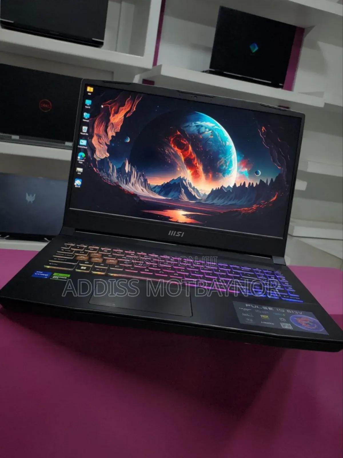 New Laptop MSI Katana GF66 16GB Intel Core I7 SSD 1T