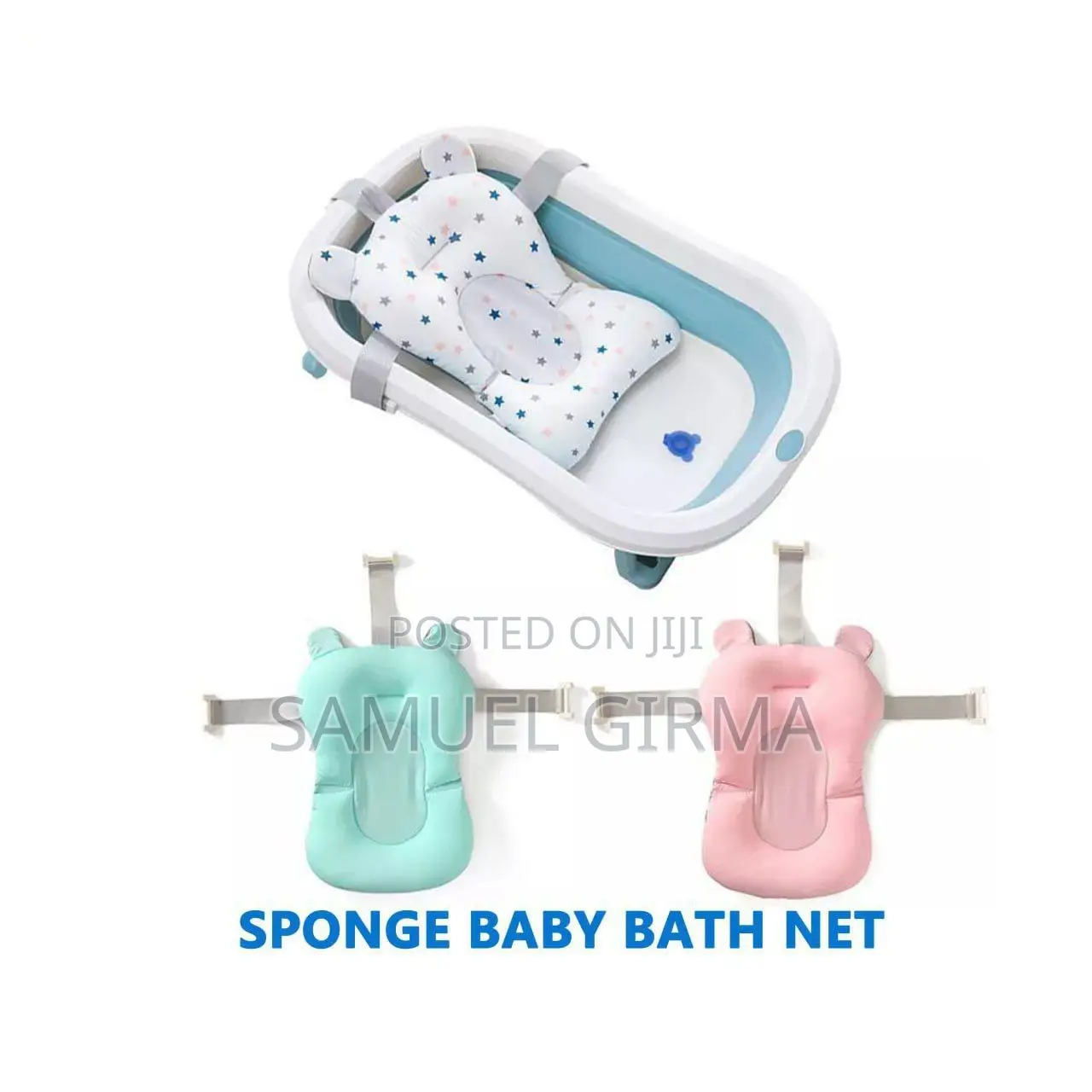 Sponge Baby Bath Net