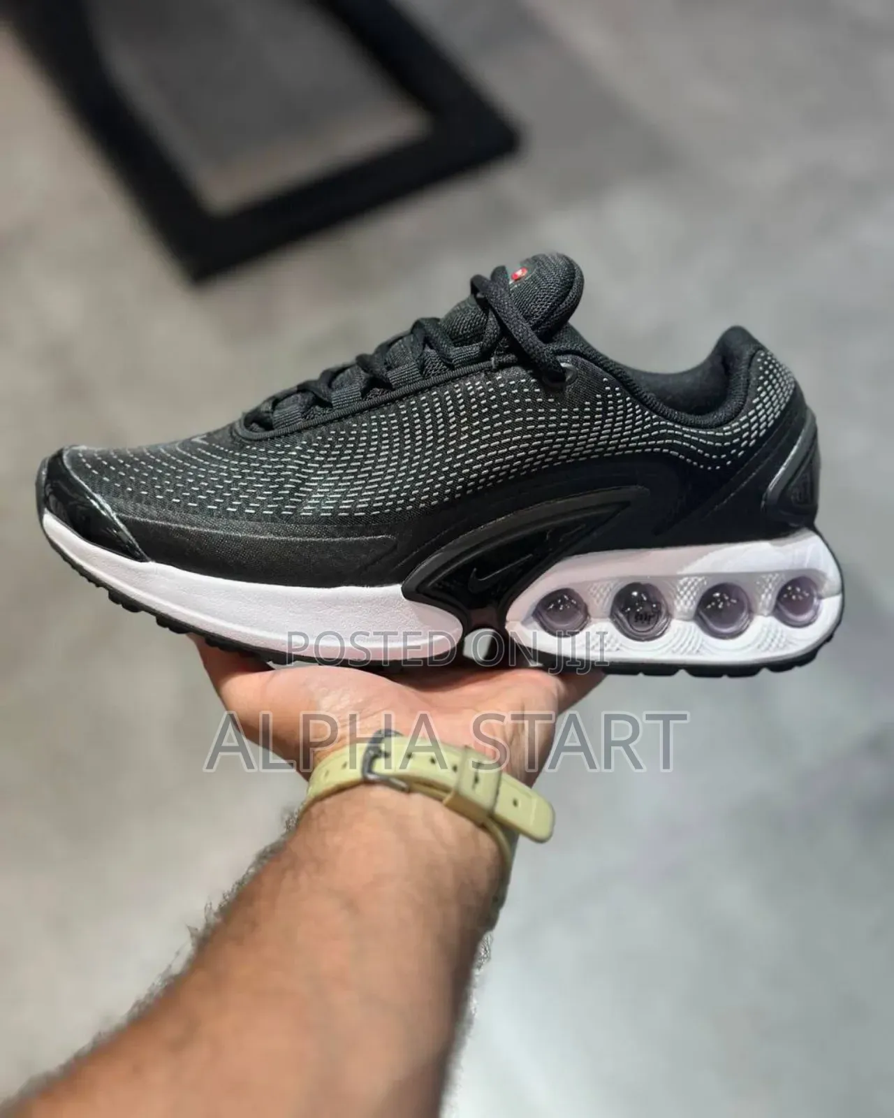 Nike Air Max Dn ‘Black-White’ Shoes
Made in Vietnam