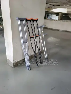 Photo - Auxiliary Crutche፸$ክራንች#Crutchesቸ Bilateral Crutches~~Kranch