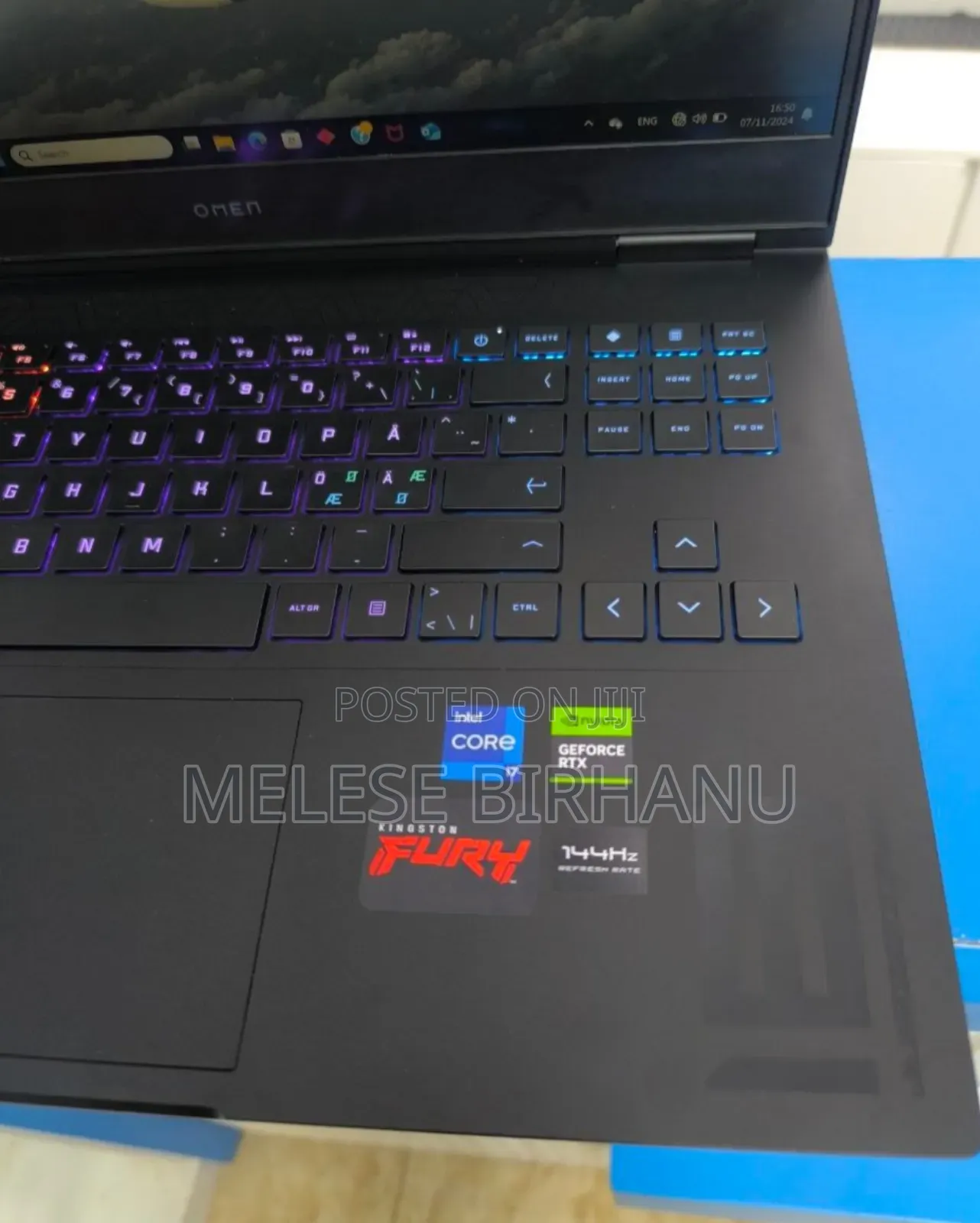 New Laptop HP Omen 16 32GB Intel Core I7 SSD 2T