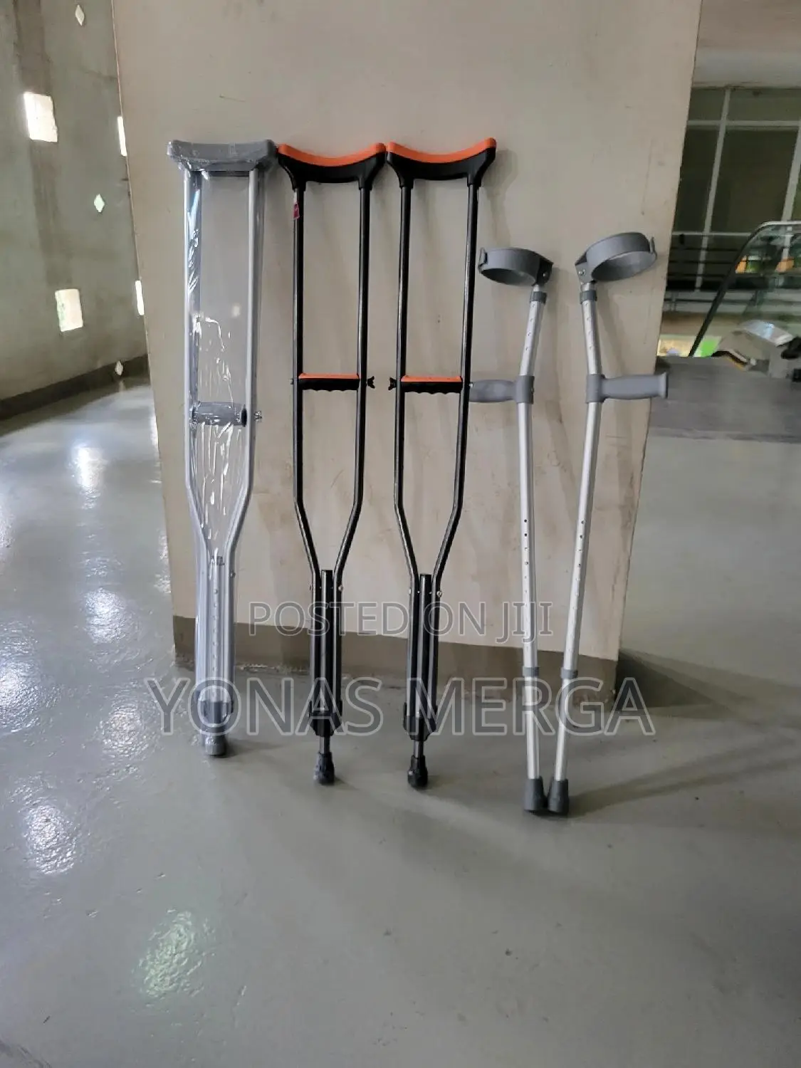 Bilateral Crutches ፪§Elbow Crutches፪++Crutches፬¿Kranchoክራንች