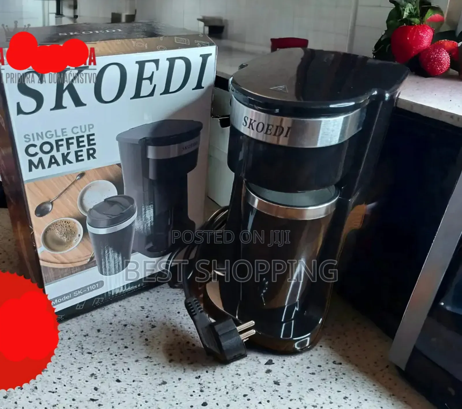 Skoedi Single Cup Coffee Maker