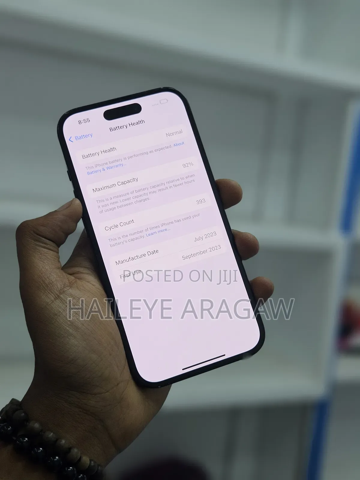 New Apple iPhone 15 256 GB Black