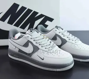  Nike Air Force 1 Low 07’ Swoosh “Dark Gray” WMNS Shoes