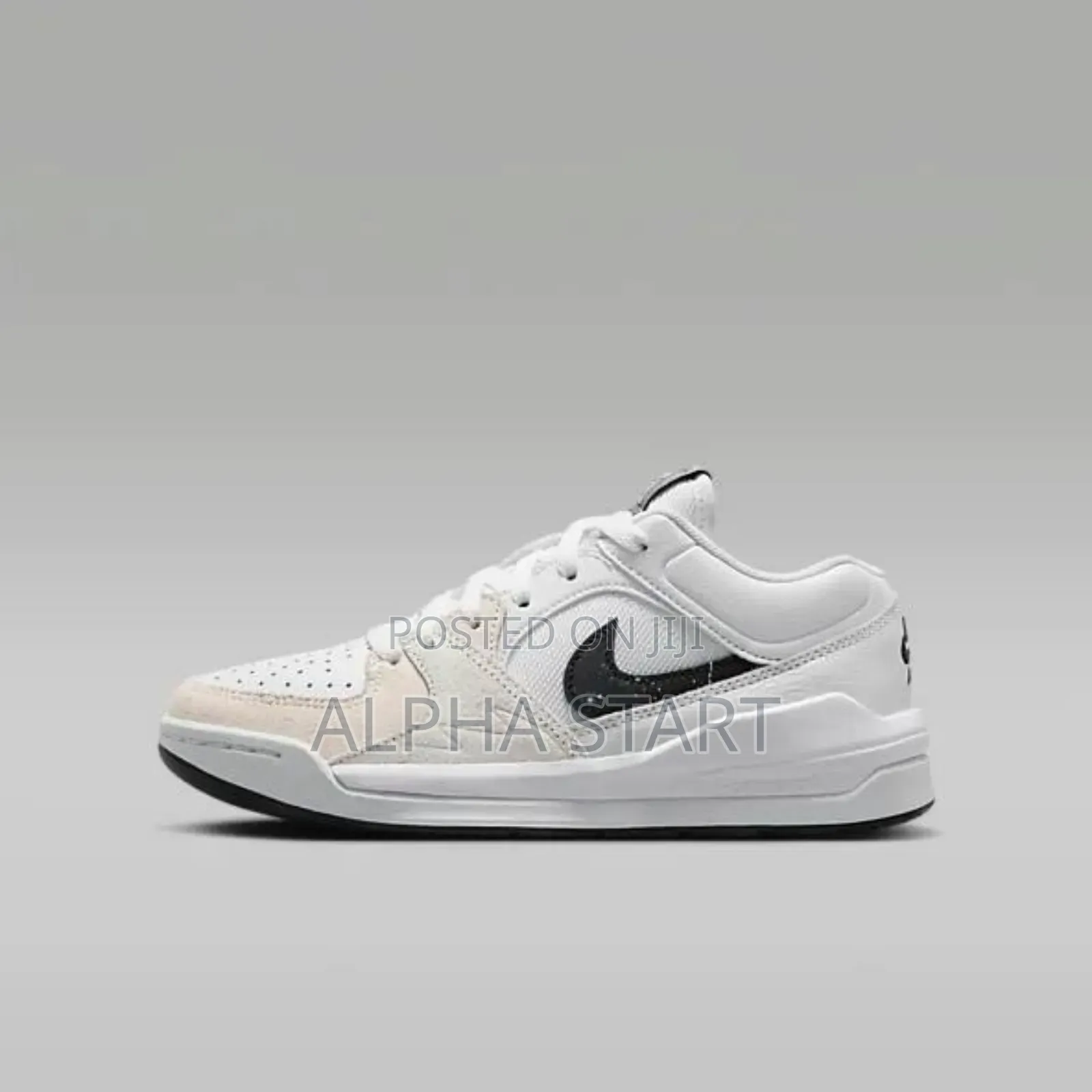 Air Jordan Stadium 90 ‘White/Gray’ Low Top WMNS Shoes