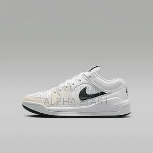 Air Jordan Stadium 90 ‘White/Gray’ Low Top WMNS Shoes