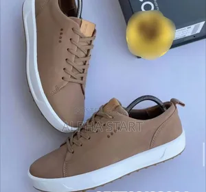 Ecco Soft Golf Leather Low Top Shoes