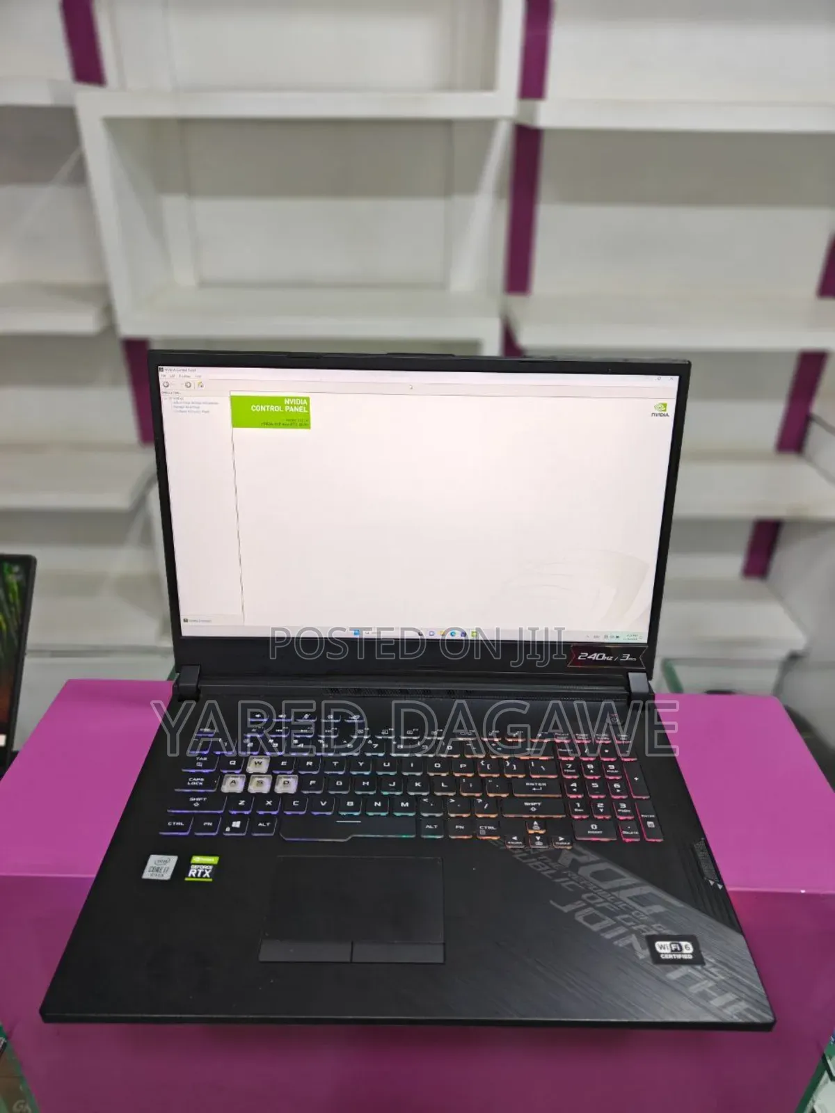 New Laptop Asus ROG Strix G15 16GB Intel Core I7 SSD 1T