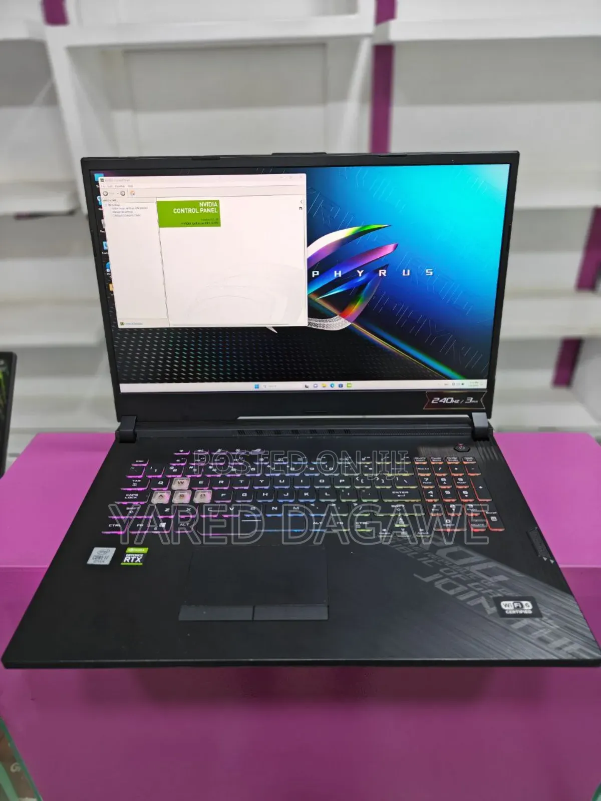 New Laptop Asus ROG Strix G15 16GB Intel Core I7 SSD 1T