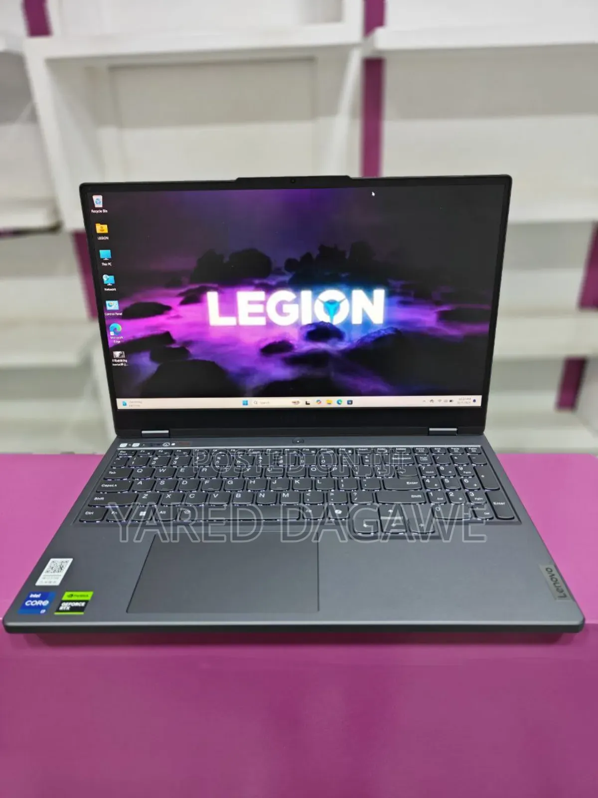 New Laptop Lenovo Legion Y720 24GB Intel Core I7 SSD 1T