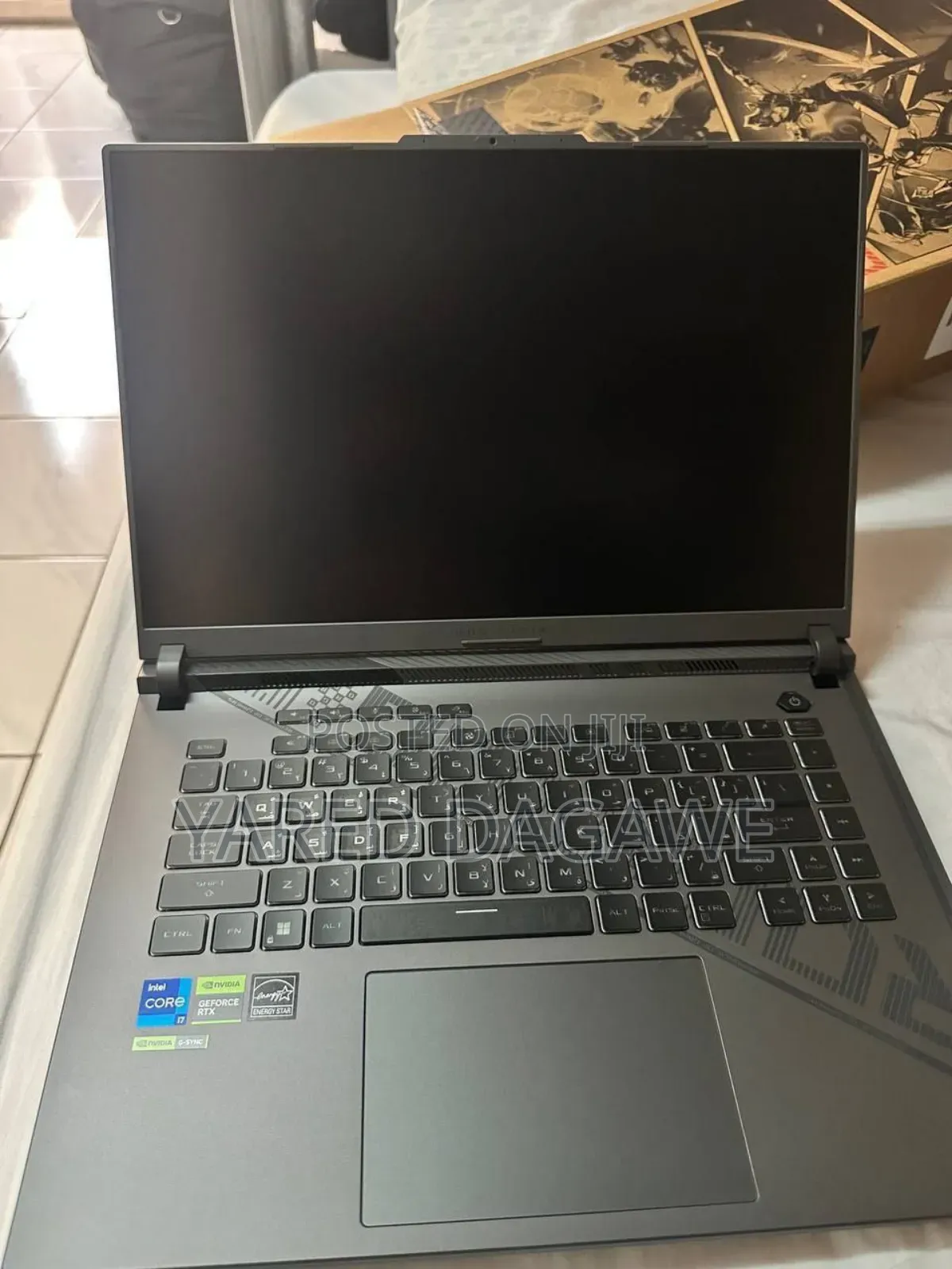 New Laptop Asus ROG Strix G15 16GB Intel Core I7 SSD 1T