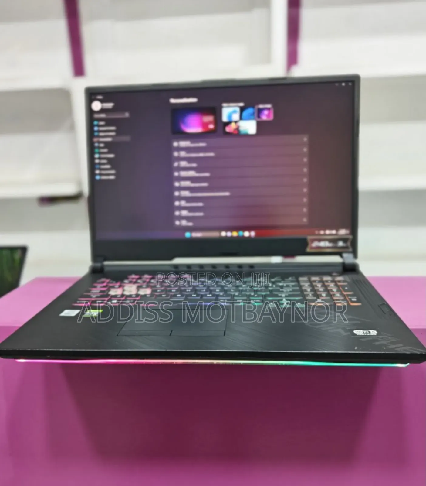 New Laptop Asus ROG Strix G15 16GB Intel Core I7 SSD 1T