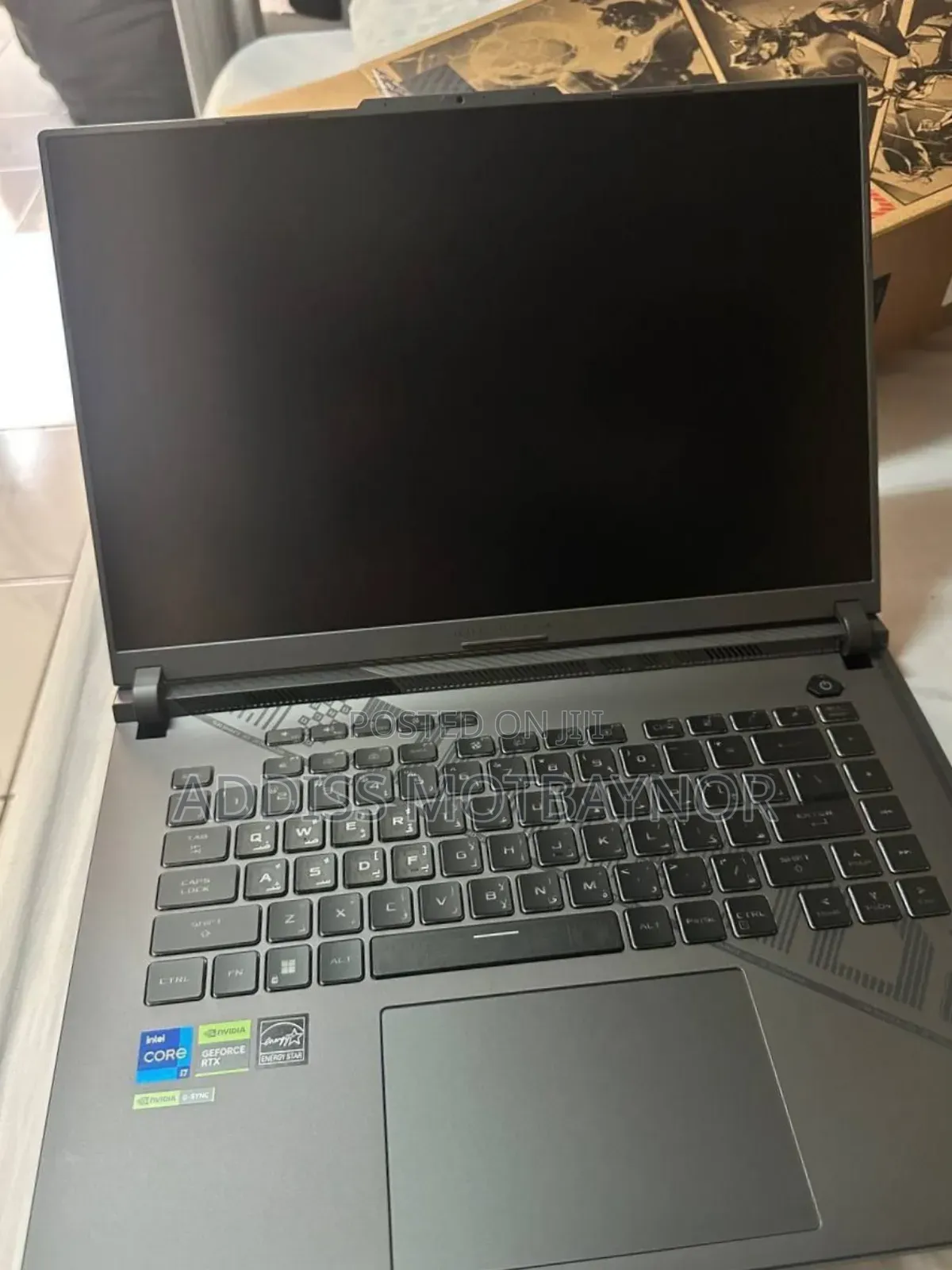 New Laptop Asus ROG Strix G15 16GB Intel Core I7 SSD 1T