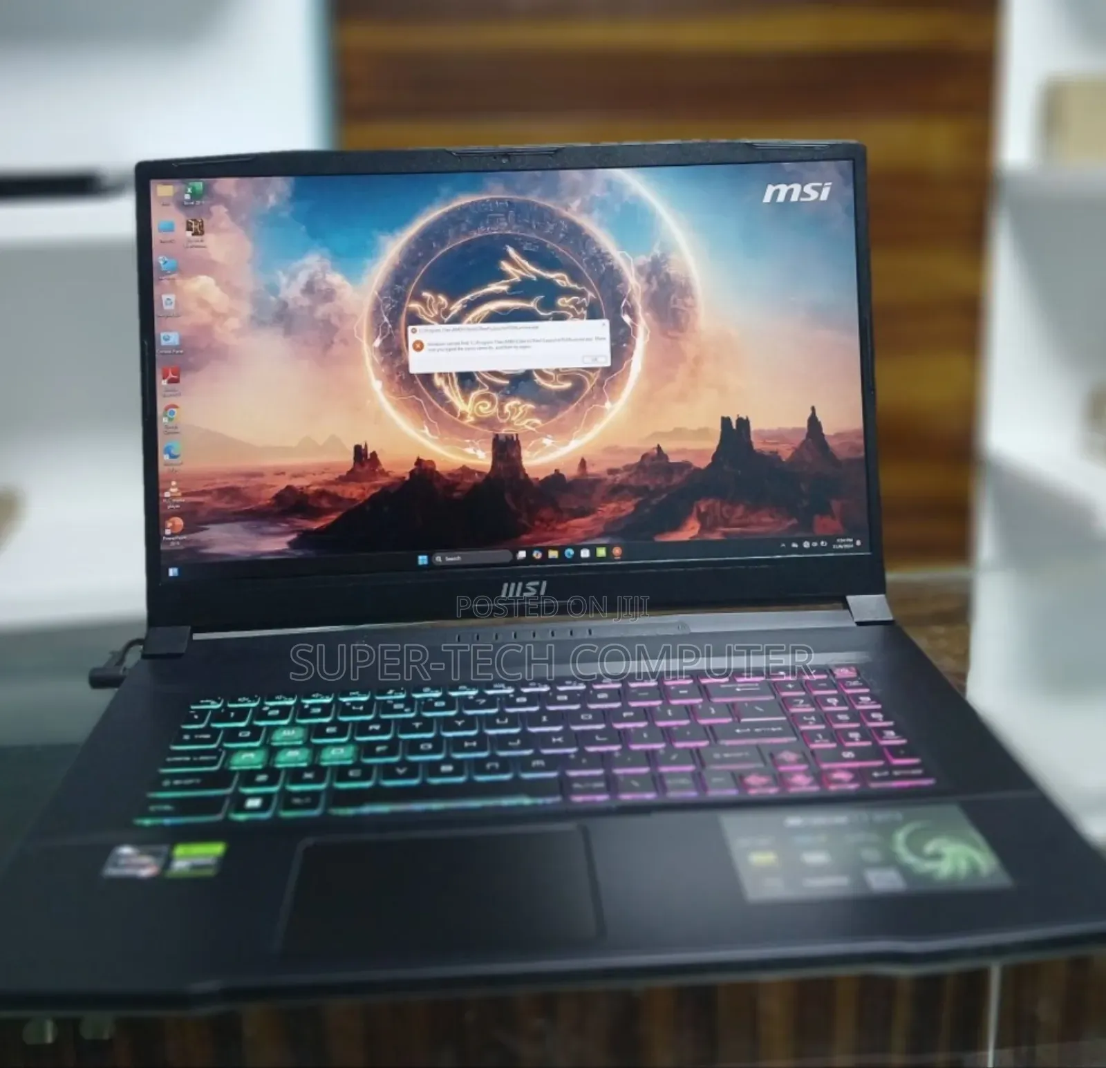 New Laptop MSI Creator 17 B11uh-222 16GB AMD Ryzen 7 SSD 1T