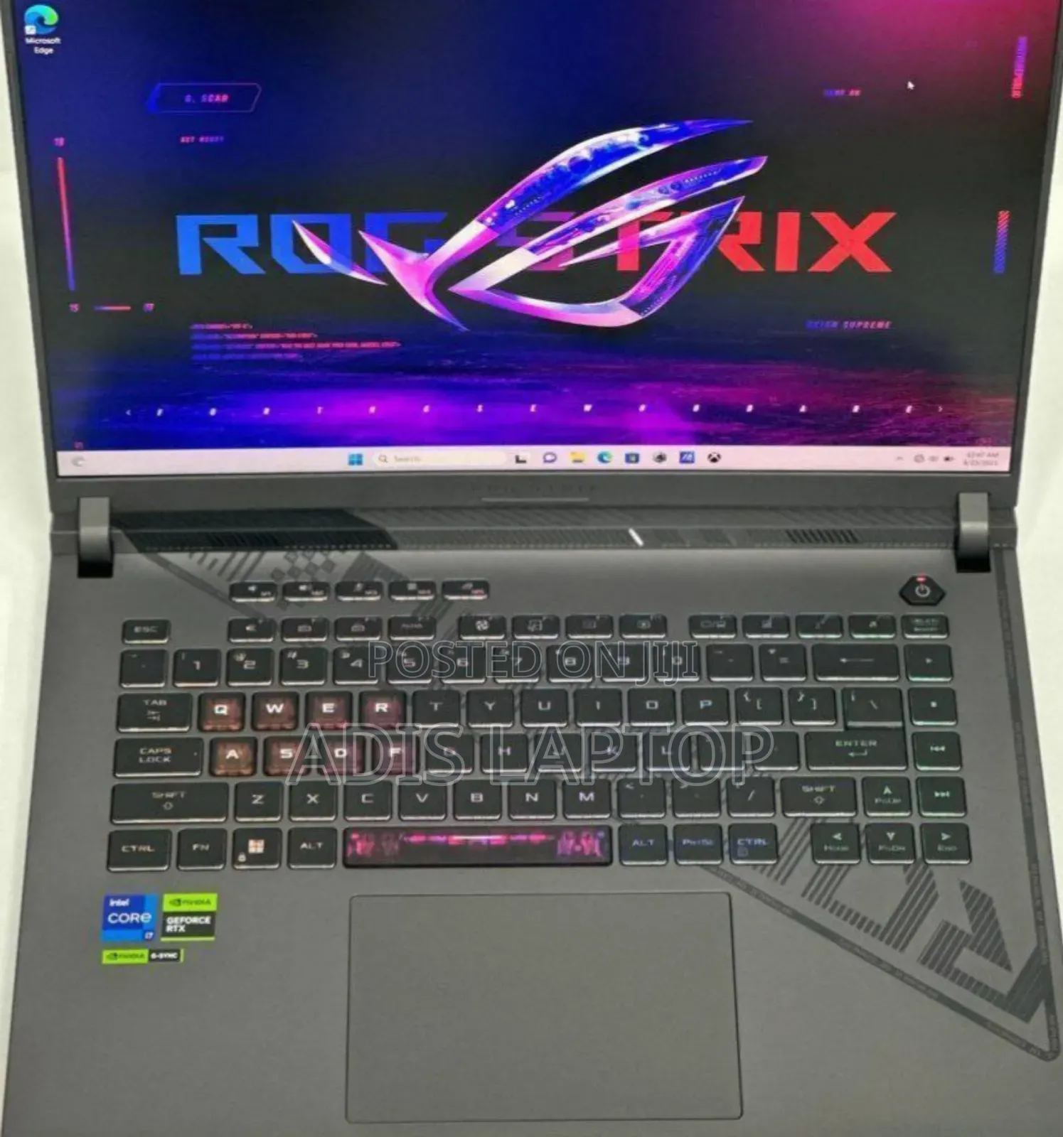 New Laptop Asus ROG Strix G16 G614 16GB Intel Core I7 SSD 1T