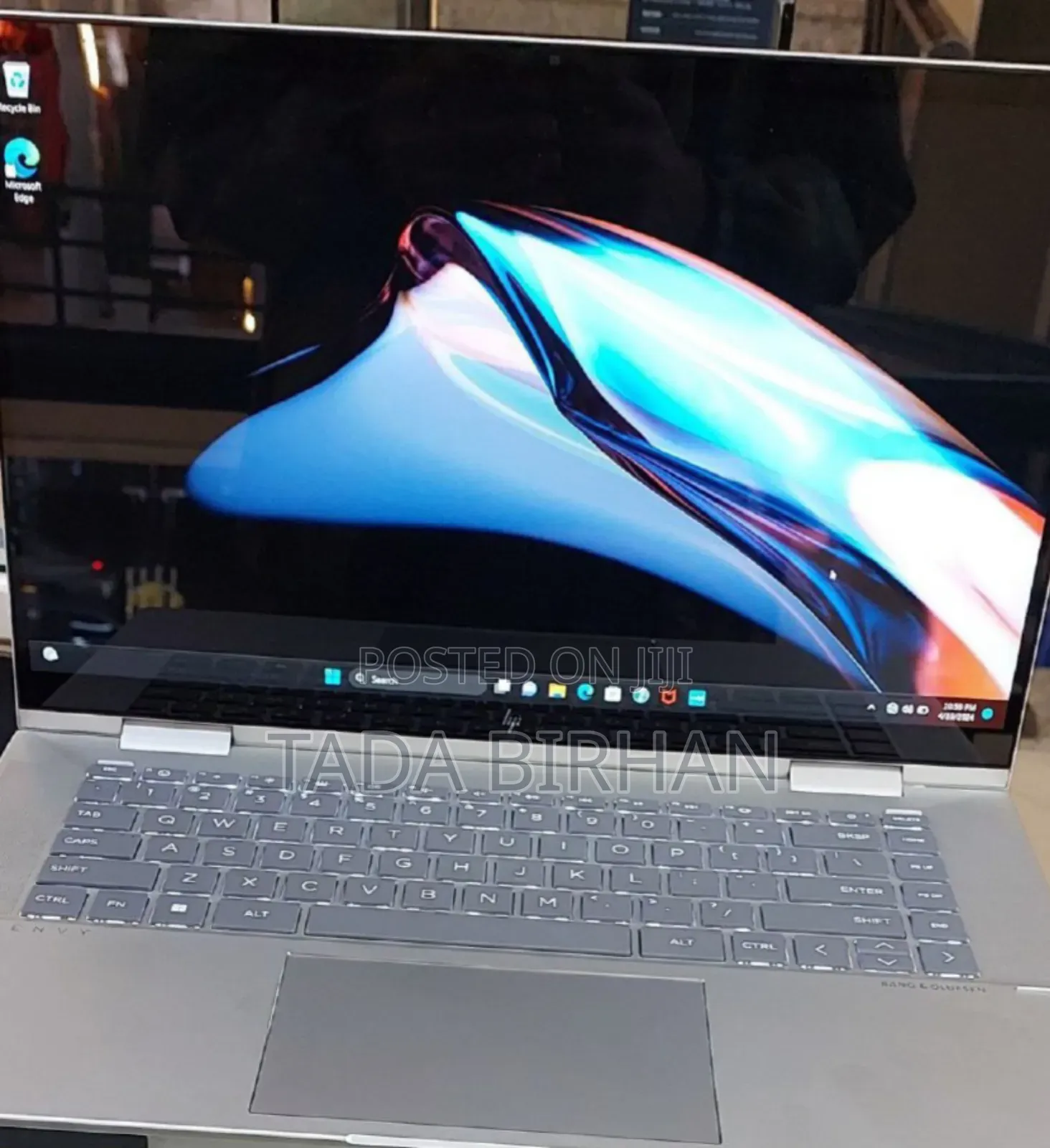 New Laptop HP Envy X360 16GB Intel Core I7 SSD 512GB