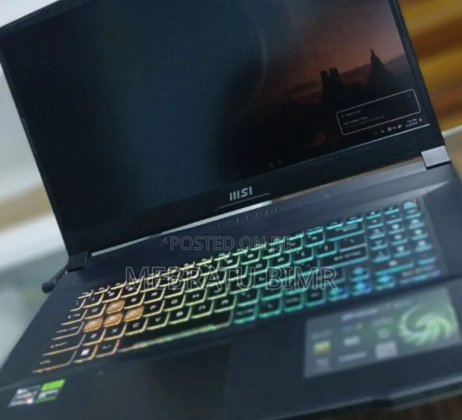 New Laptop MSI MSI Sword 17 16GB AMD Ryzen 7 SSD 1T