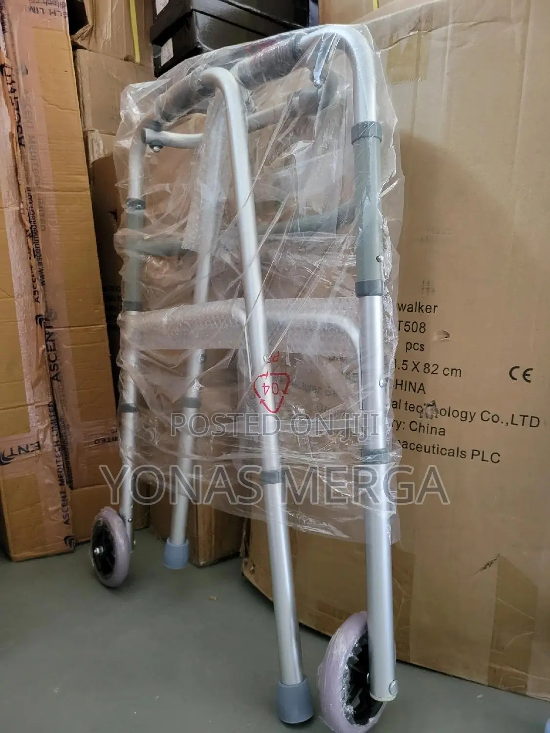 EASYCARE Walker Walking Stick -8 Adjustable (60_100CM)