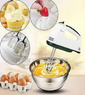 Photo - Scarlett He-133 Egg Hand Mixer 7 Speed