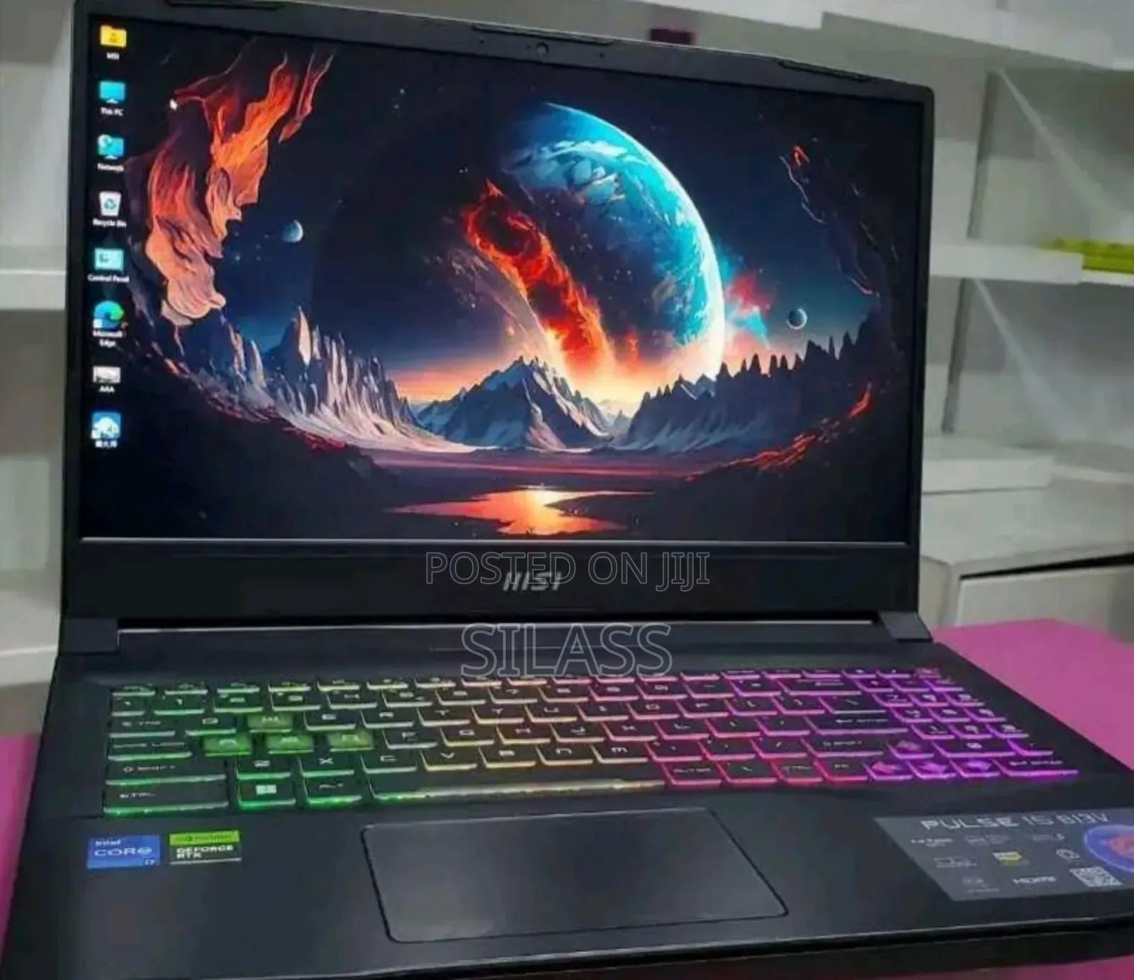 New Laptop MSI Pulse GL76 16GB Intel Core I7 SSD 512GB